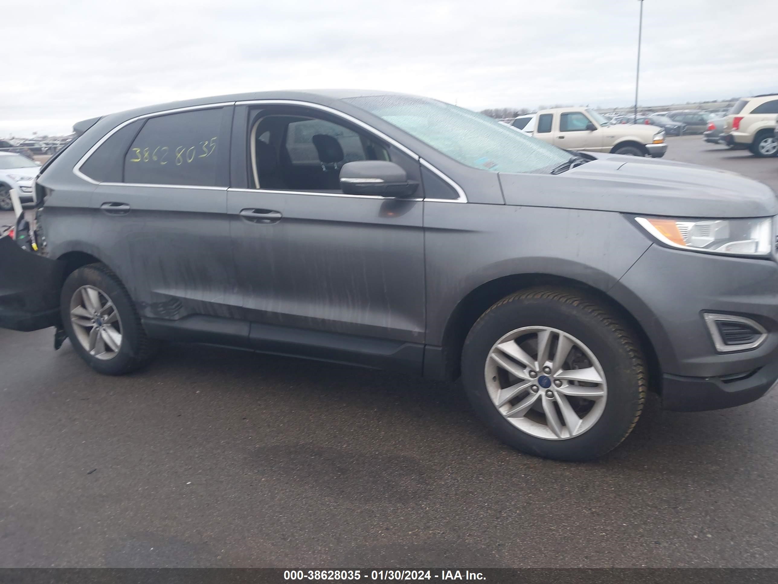 2017 Ford Edge Sel vin: 2FMPK4J82HBB71133