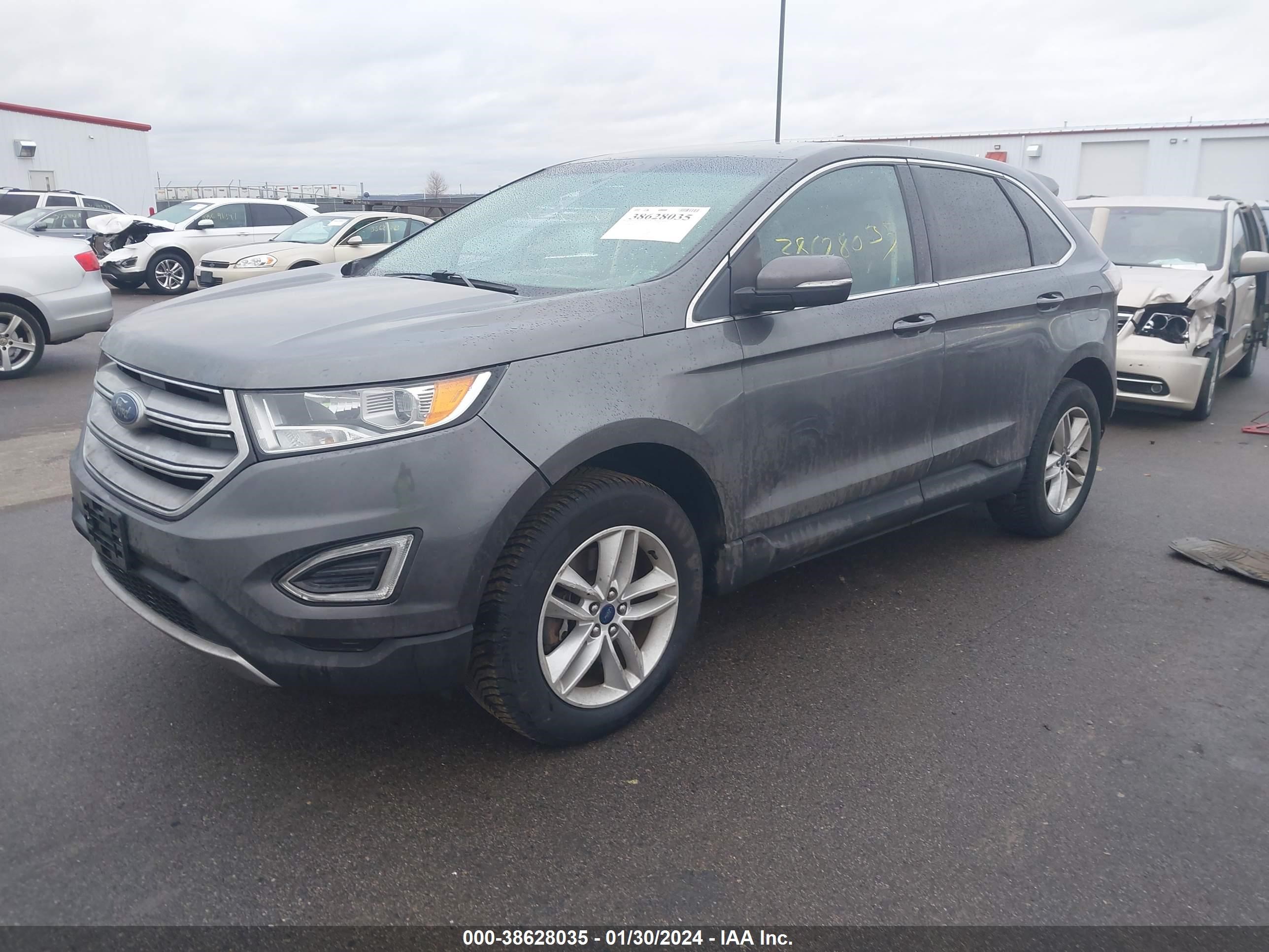 2017 Ford Edge Sel vin: 2FMPK4J82HBB71133