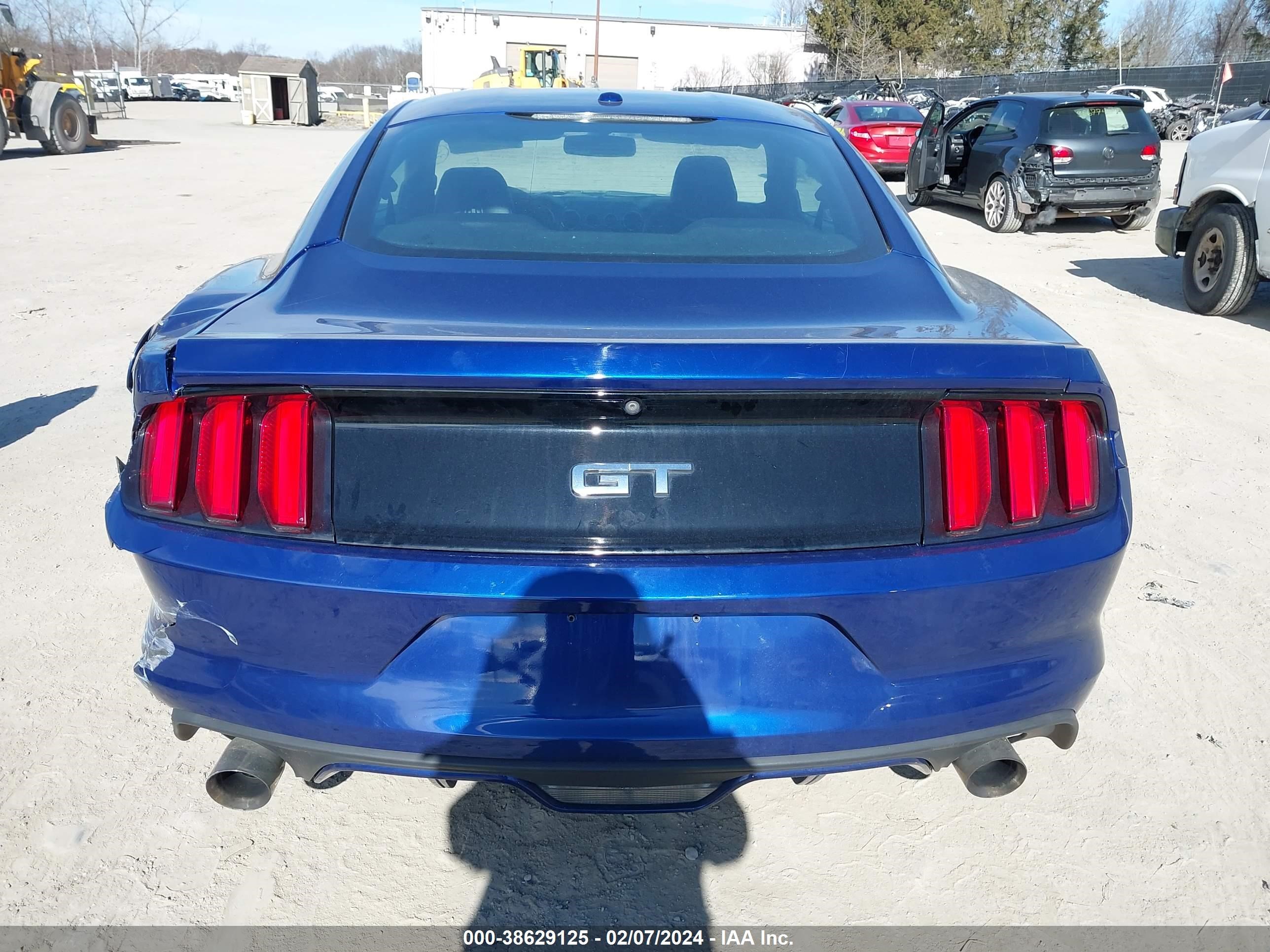 2016 Ford Mustang Gt Premium vin: 1FA6P8CF9G5302605