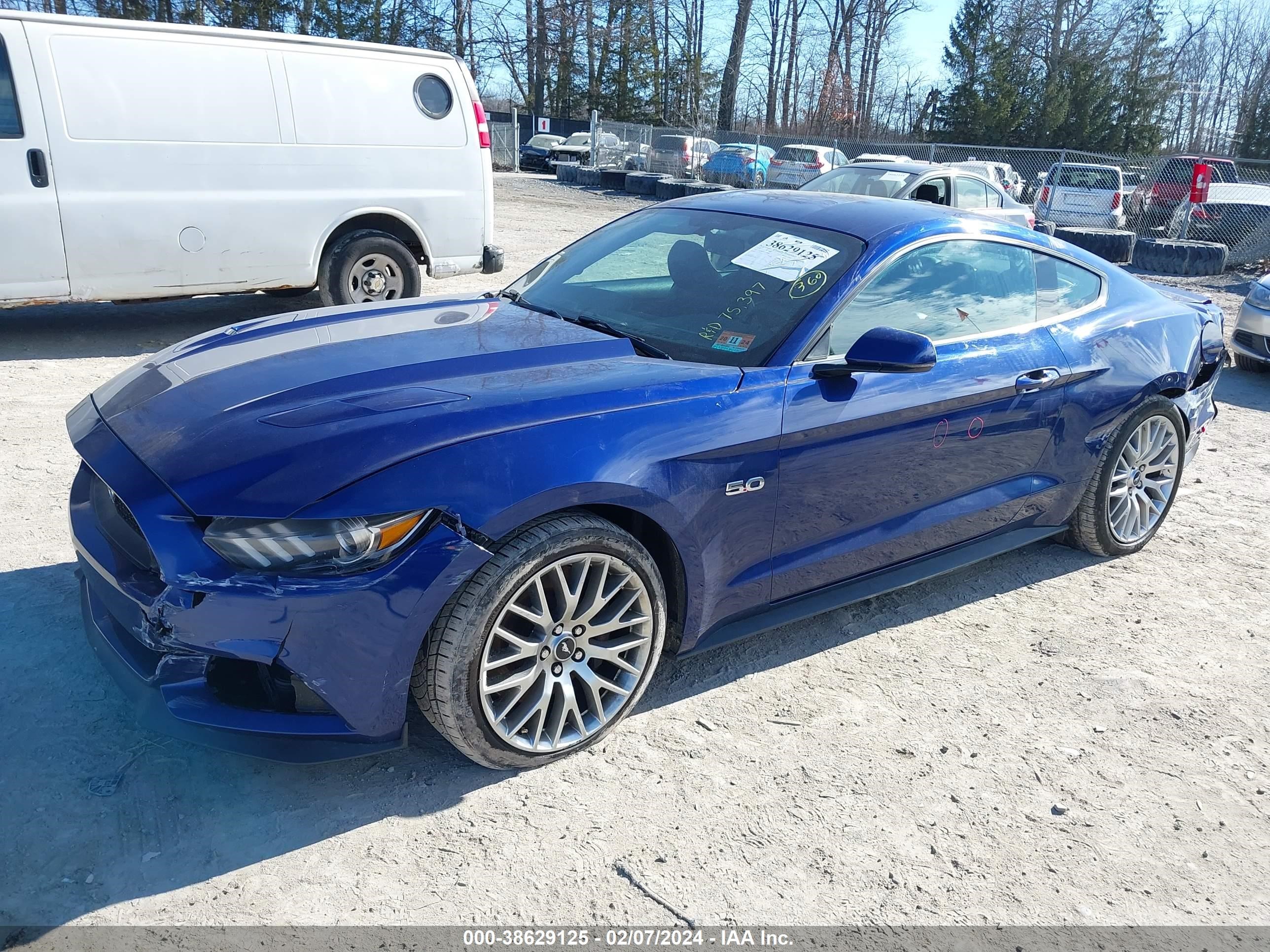 2016 Ford Mustang Gt Premium vin: 1FA6P8CF9G5302605