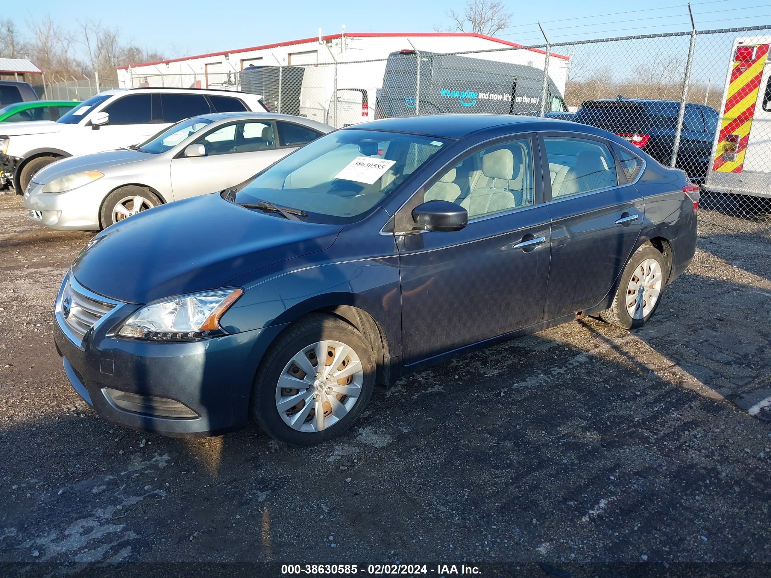 2013 Nissan Sentra Sv vin: 3N1AB7AP9DL670953