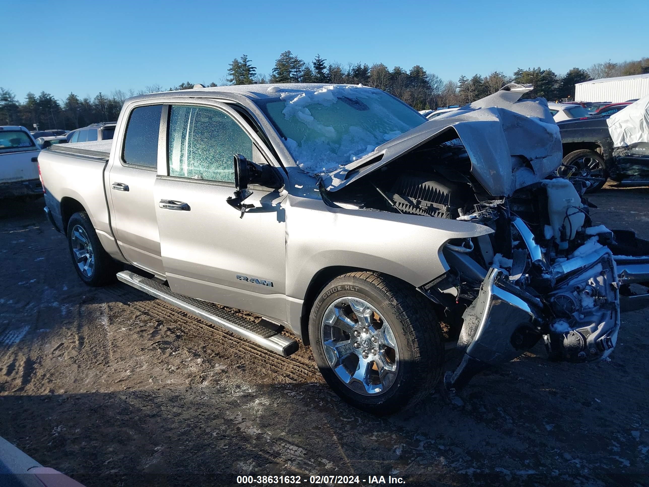 2020 Ram 1500 Big Horn vin: 1C6SRFFT3LN125737