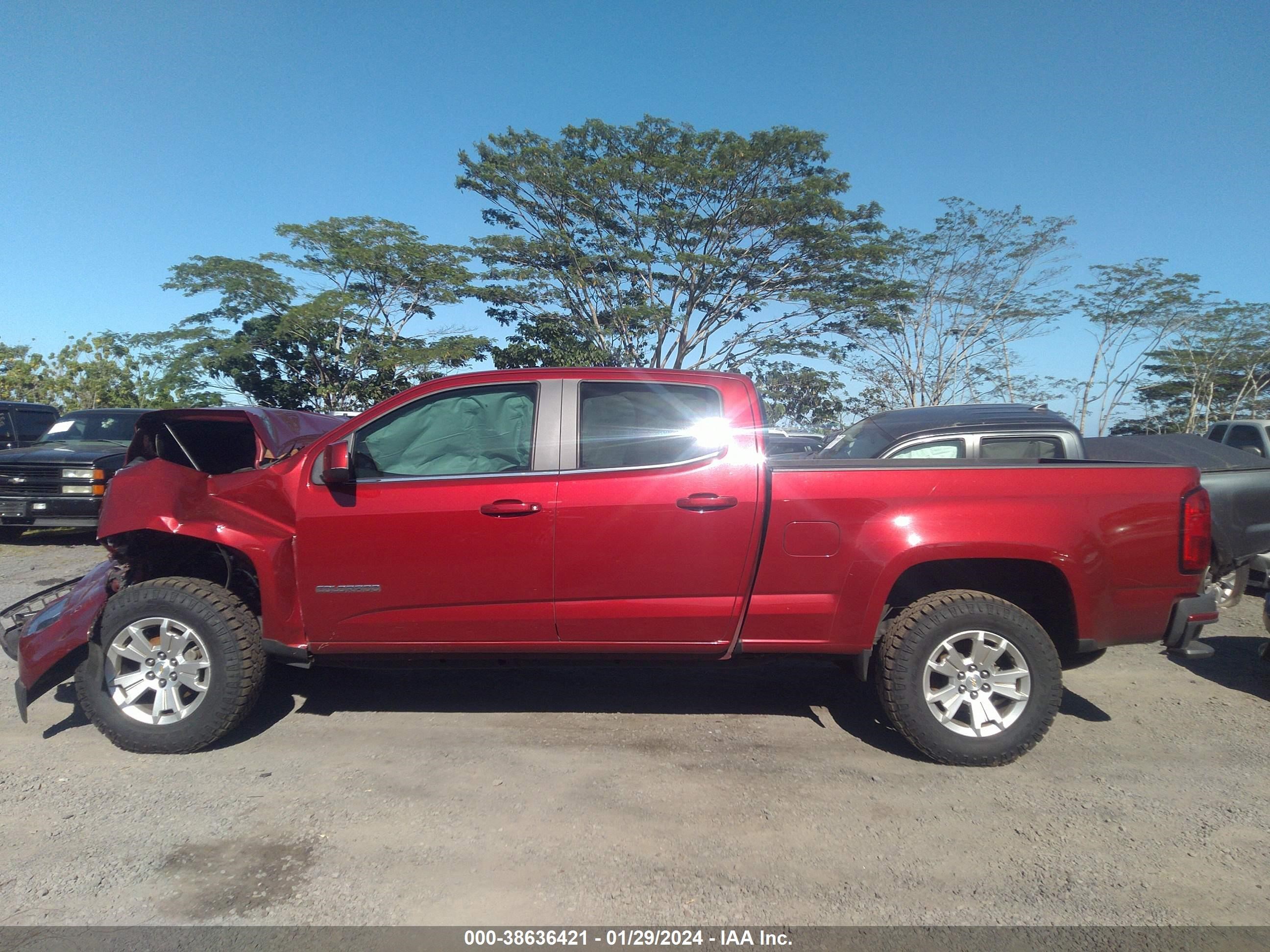 2020 Chevrolet Colorado 2Wd Long Box Lt vin: 1GCGSCEN1L1200558