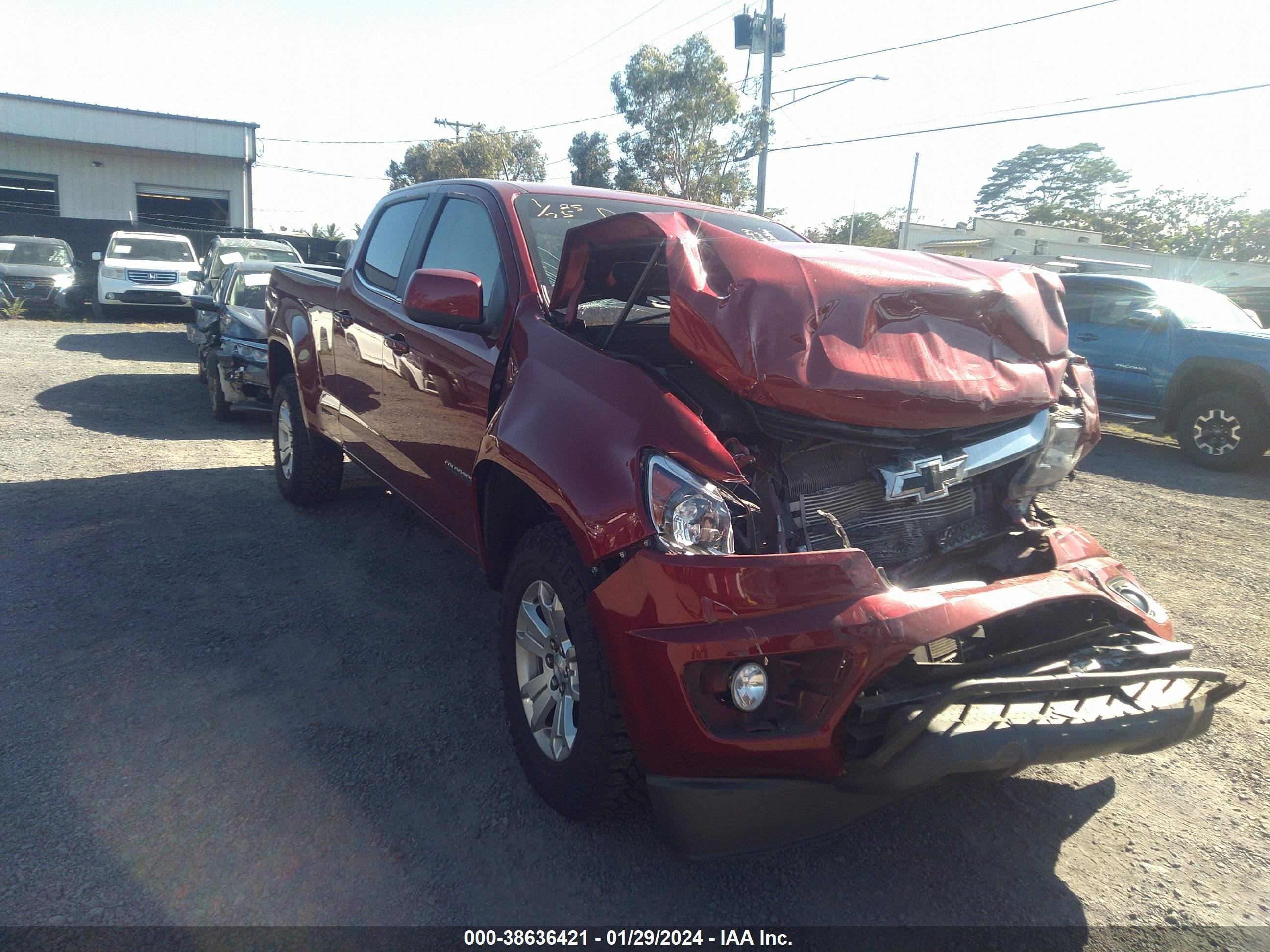 2020 Chevrolet Colorado 2Wd Long Box Lt vin: 1GCGSCEN1L1200558