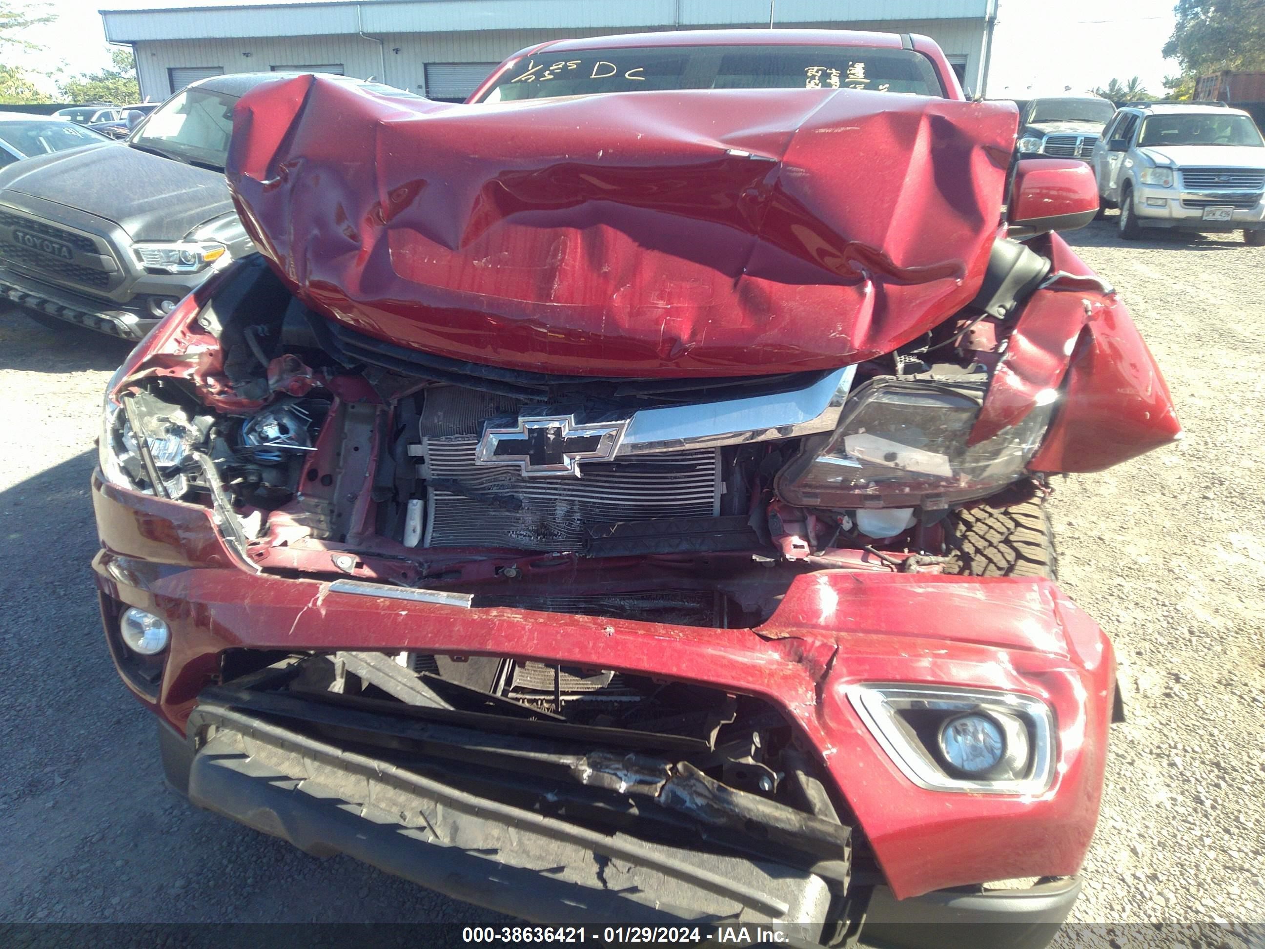 2020 Chevrolet Colorado 2Wd Long Box Lt vin: 1GCGSCEN1L1200558