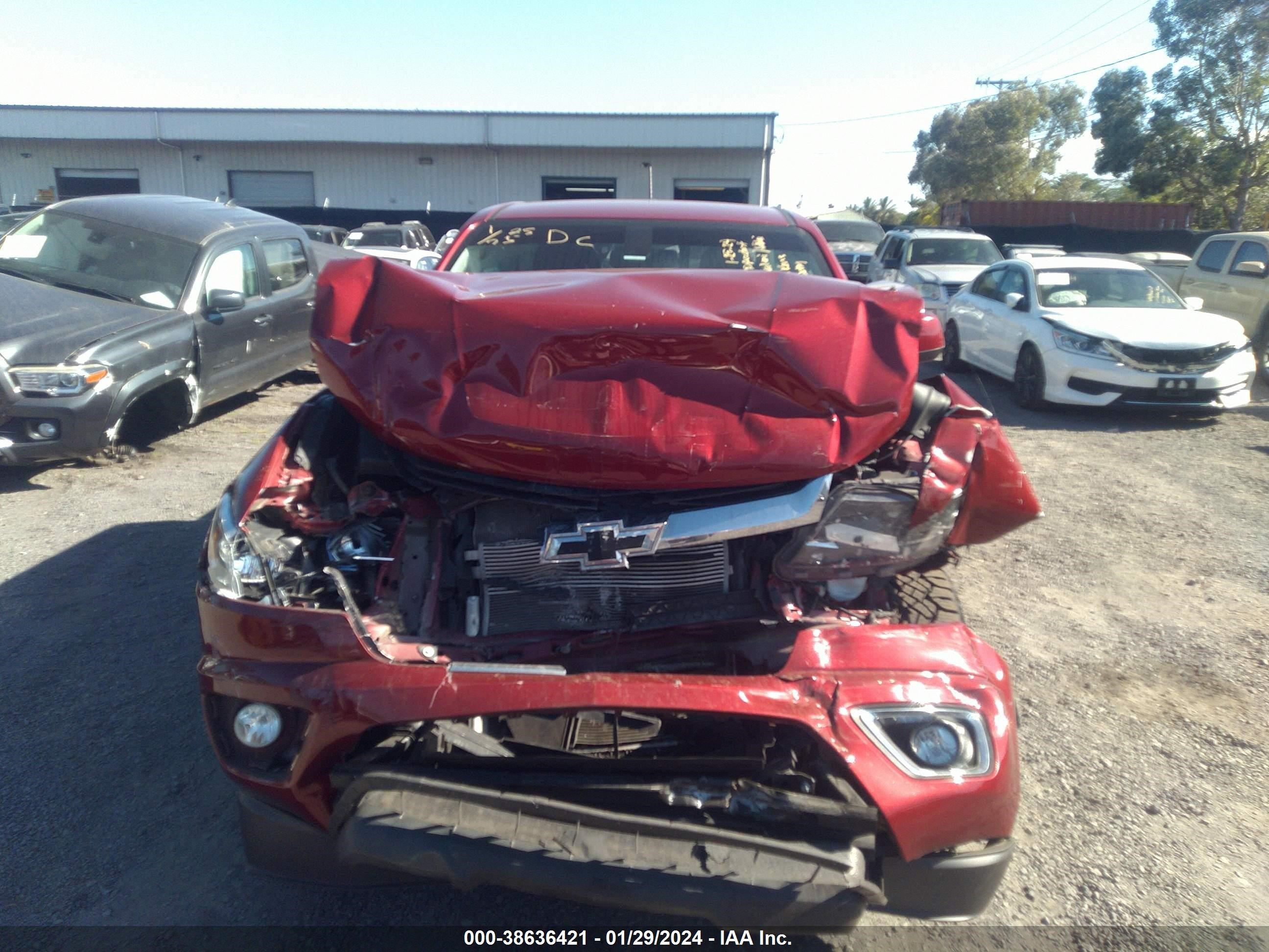 2020 Chevrolet Colorado 2Wd Long Box Lt vin: 1GCGSCEN1L1200558