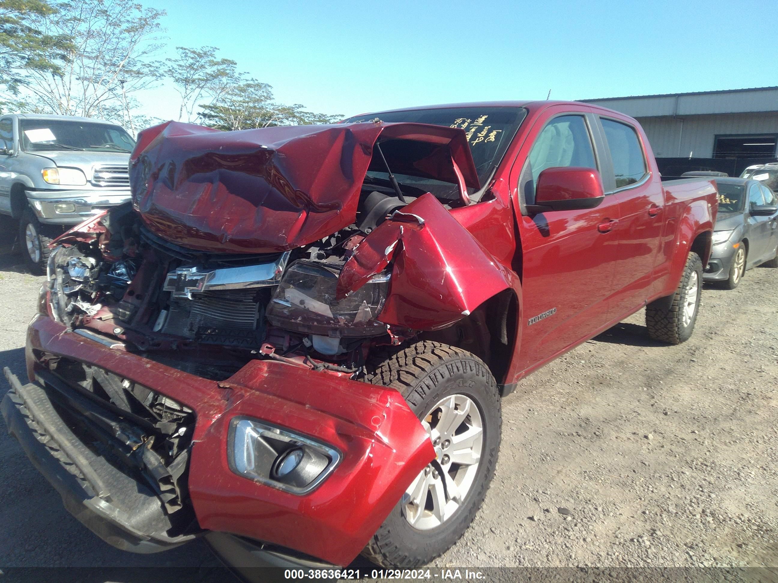 2020 Chevrolet Colorado 2Wd Long Box Lt vin: 1GCGSCEN1L1200558