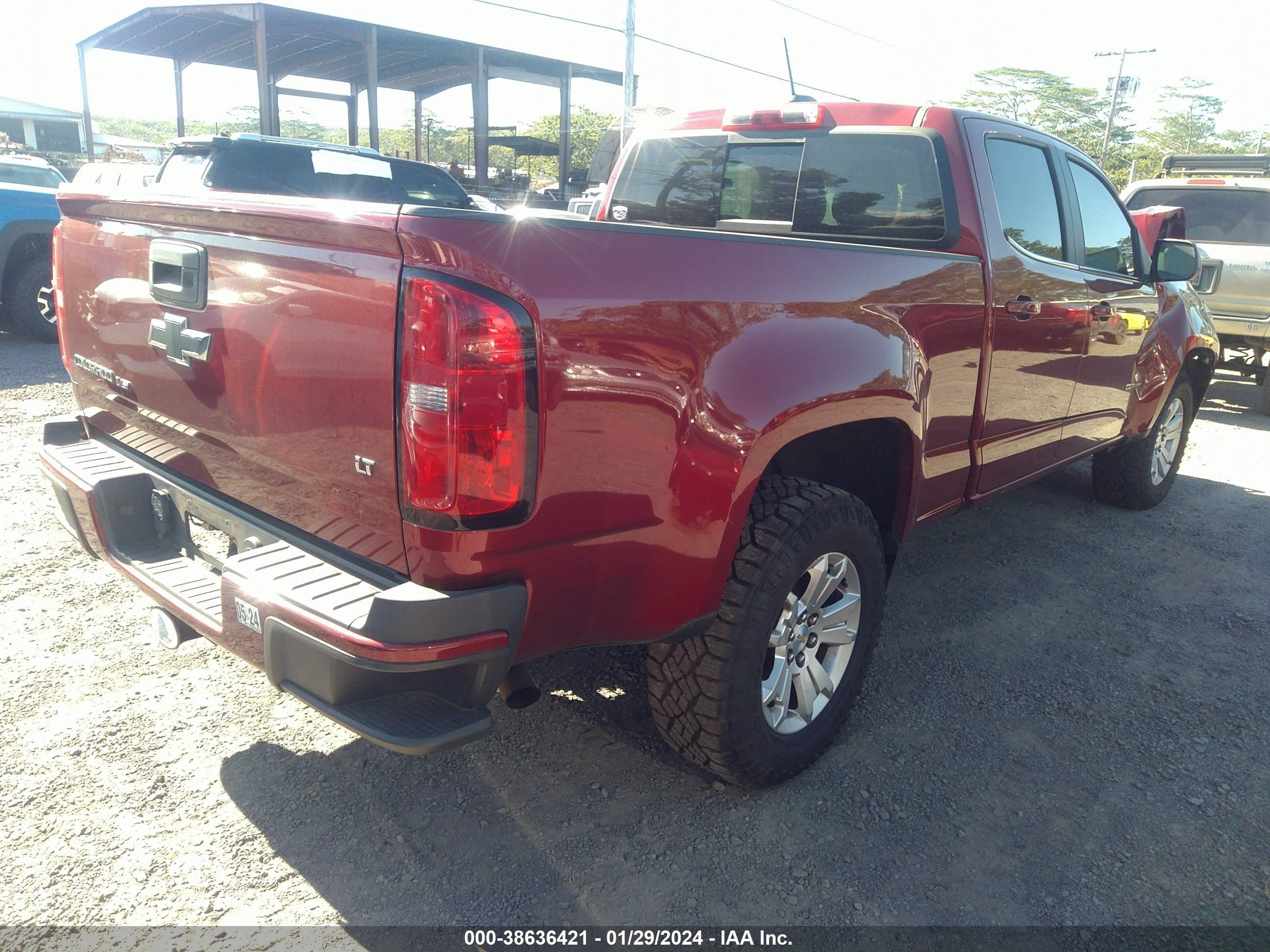 2020 Chevrolet Colorado 2Wd Long Box Lt vin: 1GCGSCEN1L1200558