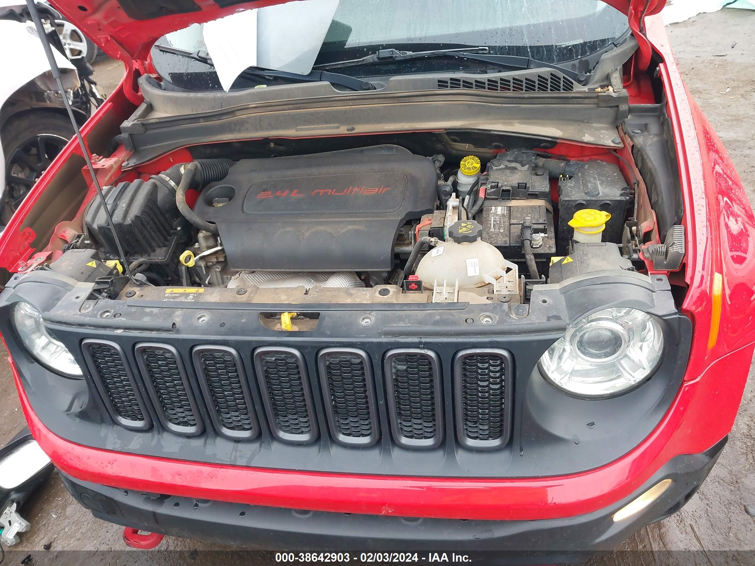 2017 Jeep Renegade Trailhawk 4X4 vin: ZACCJBCB5HPF70259