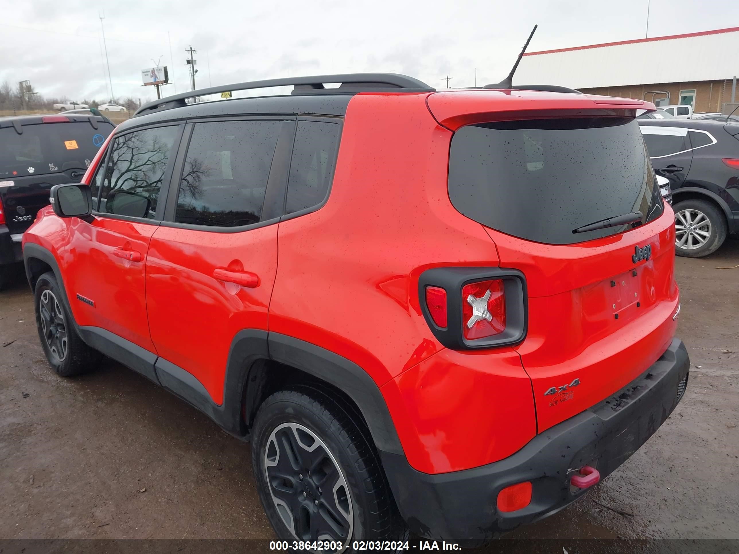 2017 Jeep Renegade Trailhawk 4X4 vin: ZACCJBCB5HPF70259