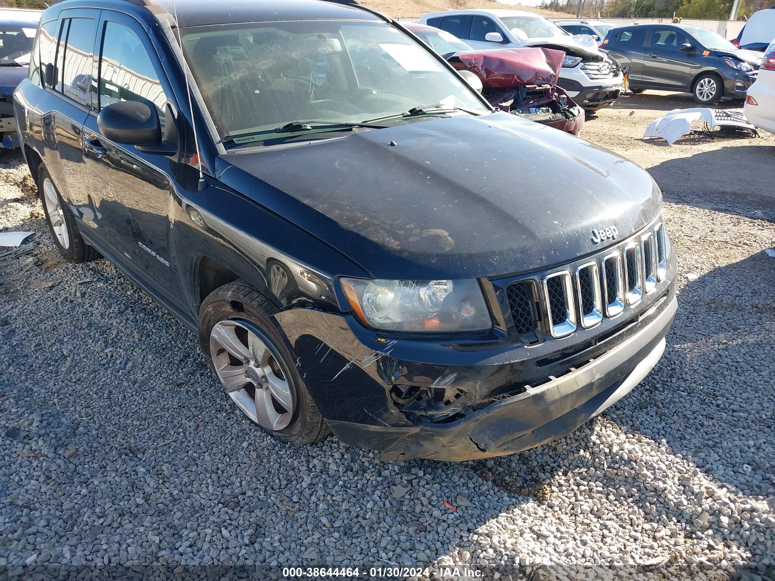 2014 Jeep Compass Sport vin: 1C4NJCBA9ED642341