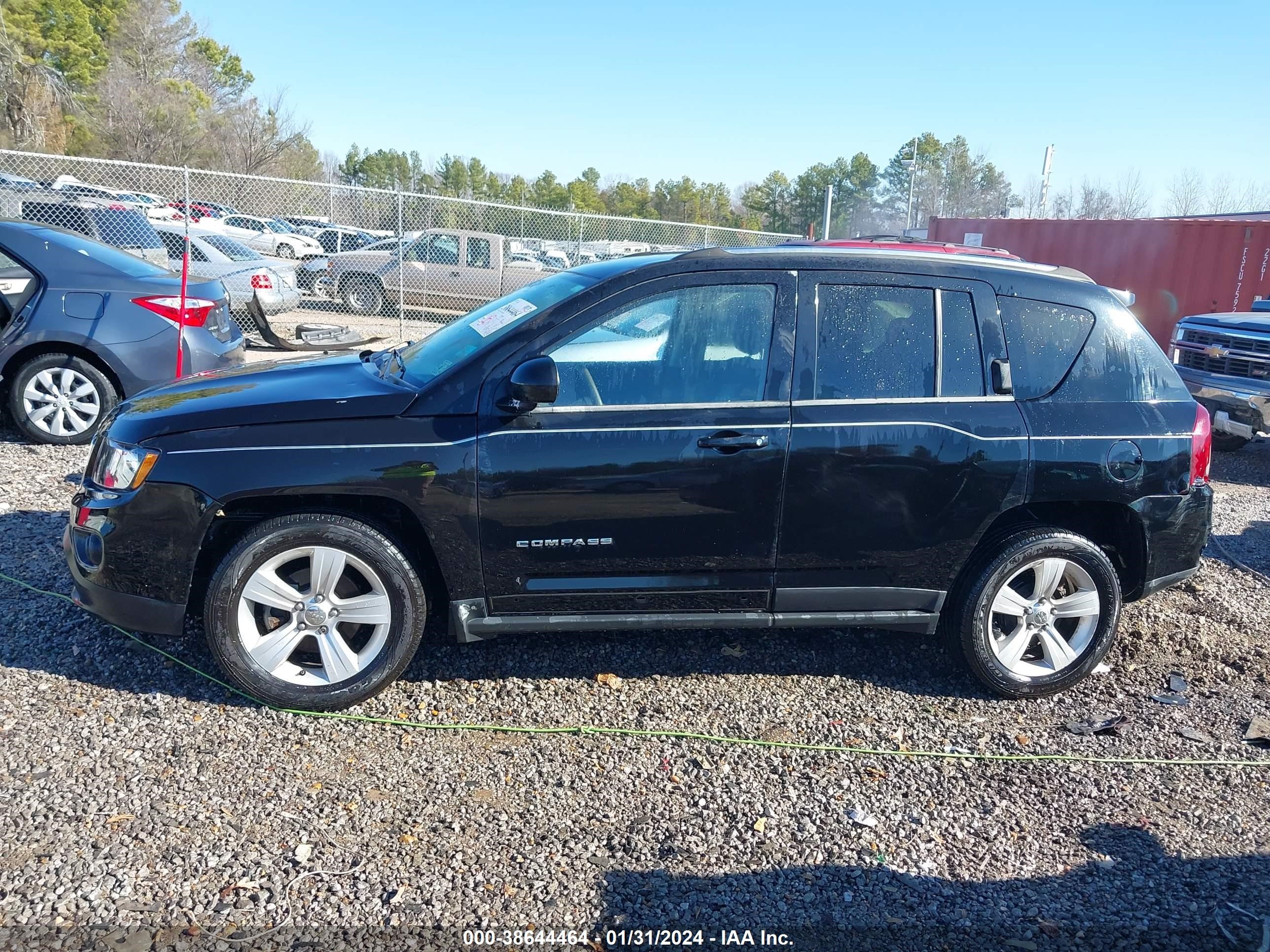 2014 Jeep Compass Sport vin: 1C4NJCBA9ED642341