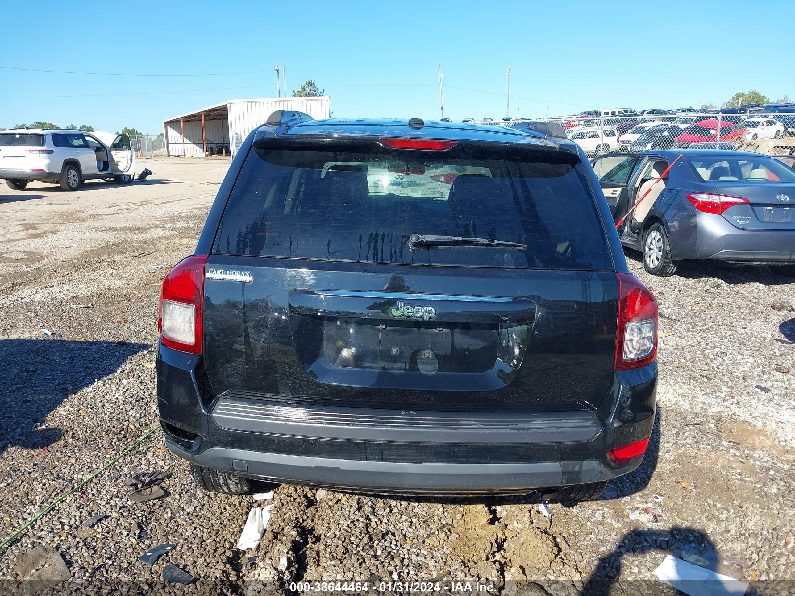 2014 Jeep Compass Sport vin: 1C4NJCBA9ED642341