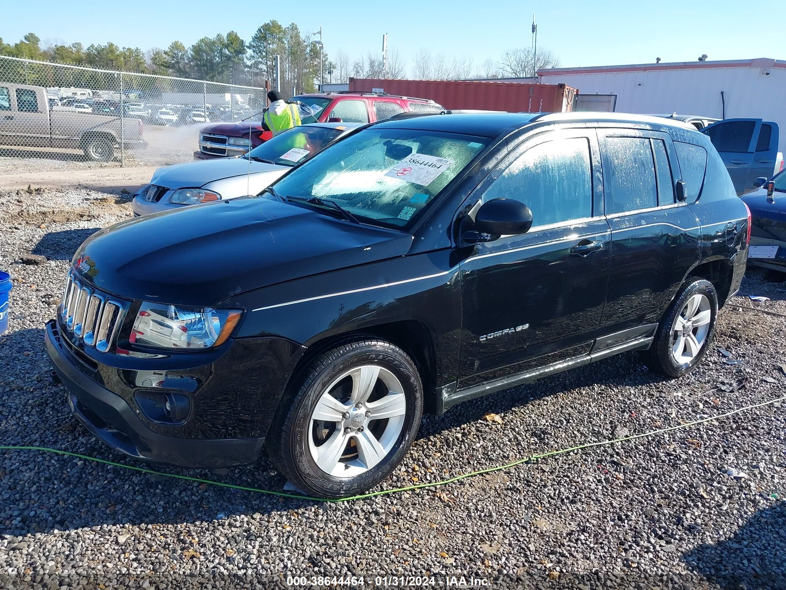 2014 Jeep Compass Sport vin: 1C4NJCBA9ED642341