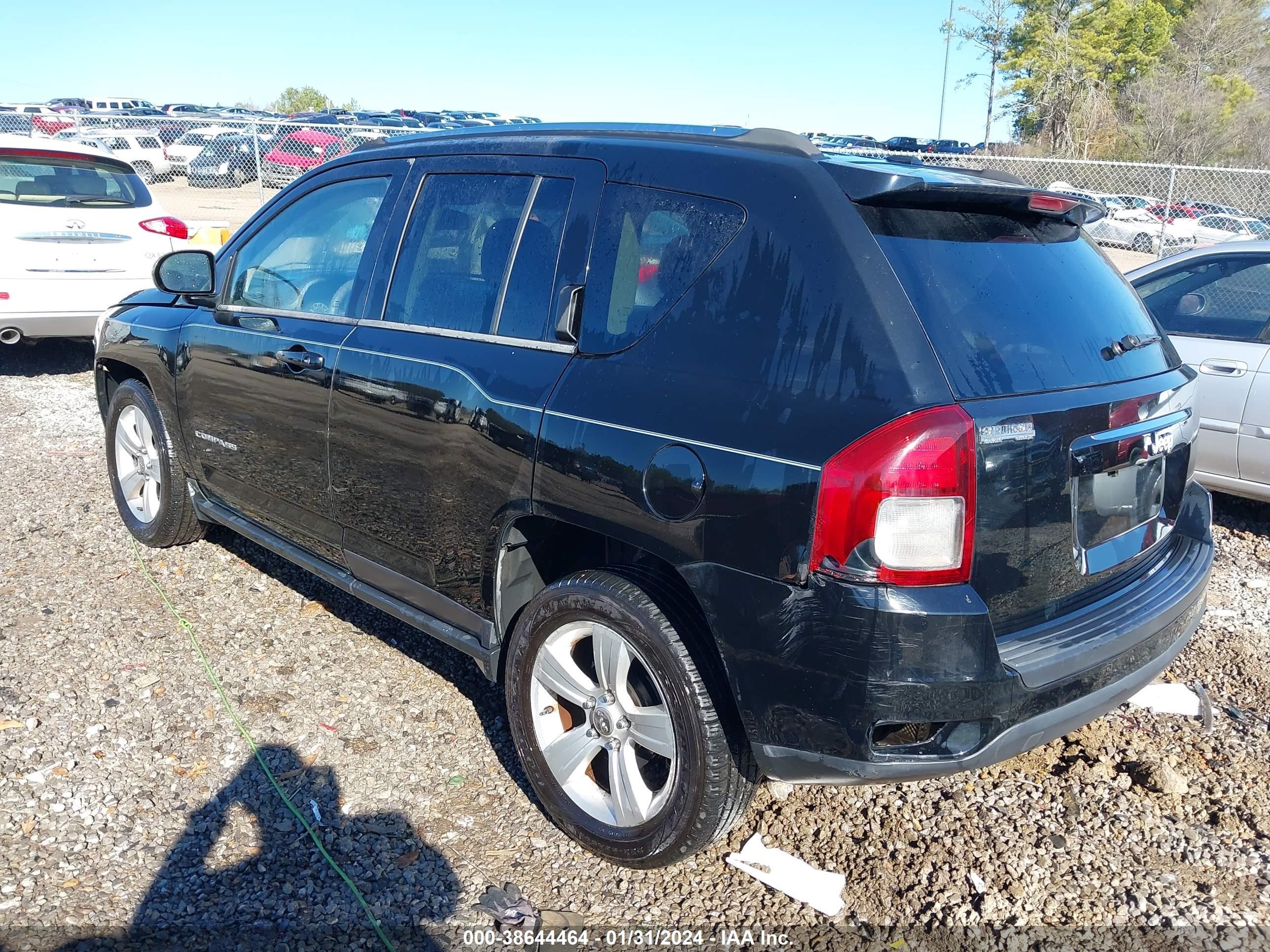 2014 Jeep Compass Sport vin: 1C4NJCBA9ED642341