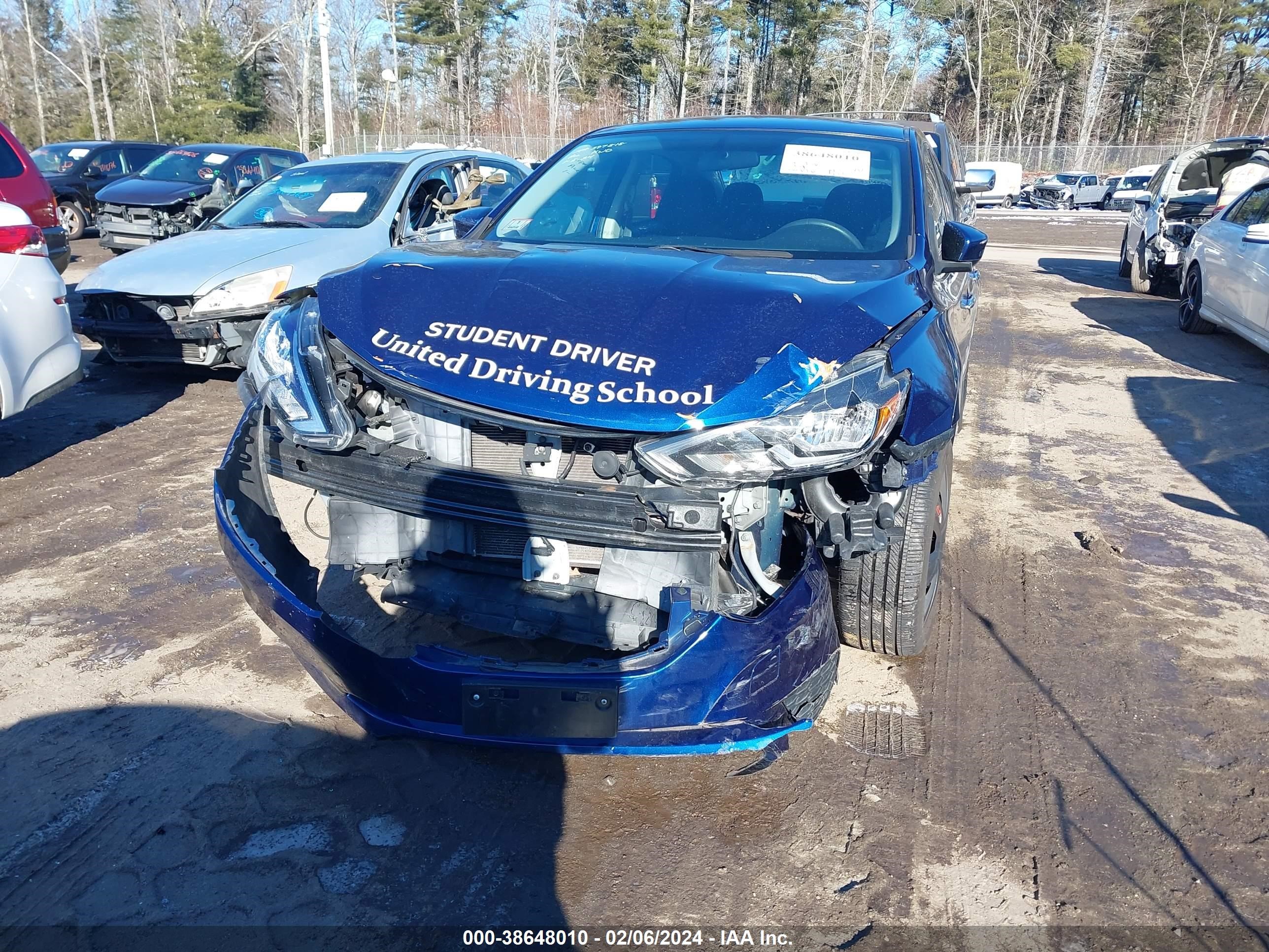 2017 Nissan Sentra Sv vin: 3N1AB7APXHL657649