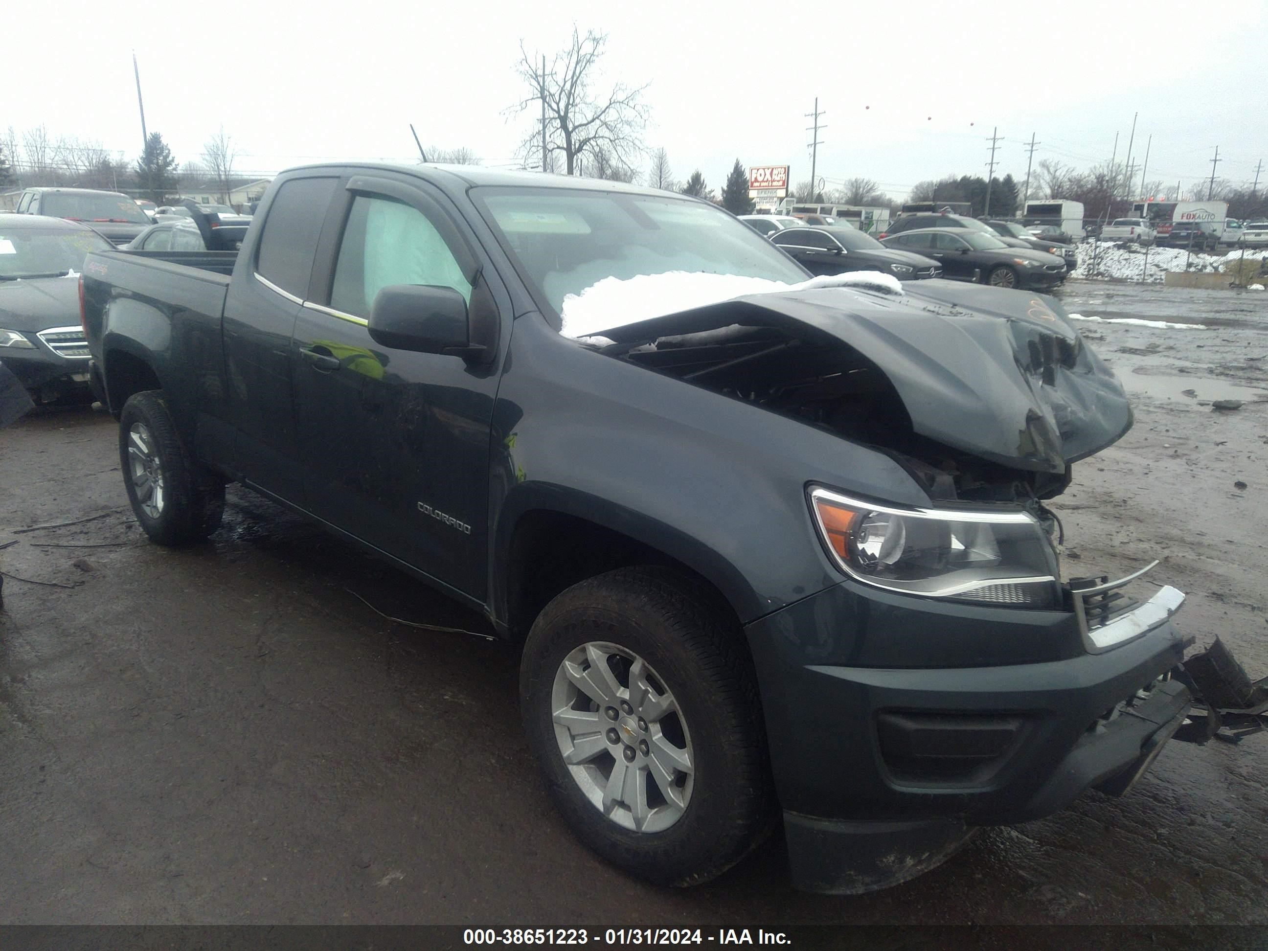 2019 Chevrolet Colorado Lt vin: 1GCHTCEN1K1251980