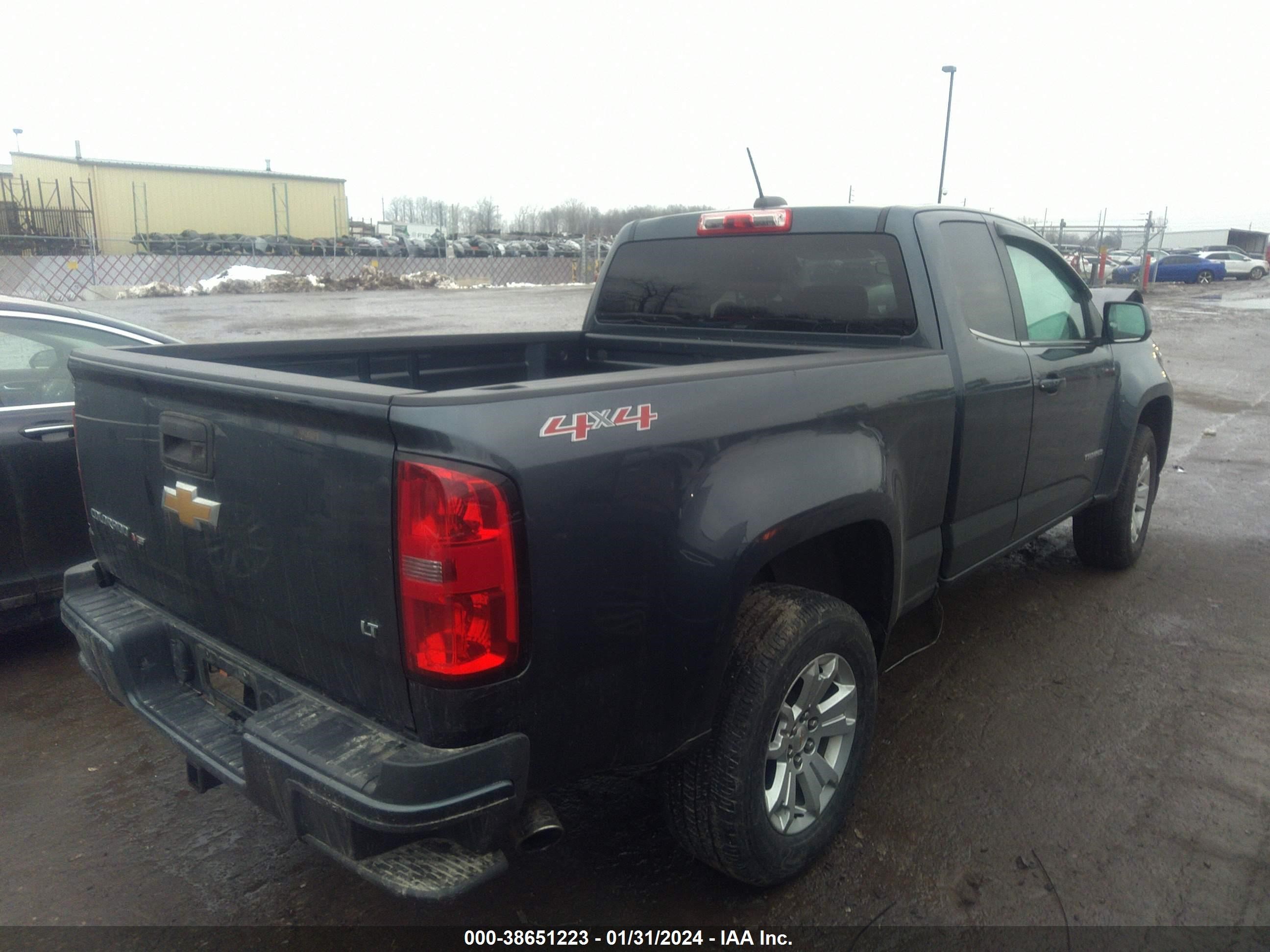 2019 Chevrolet Colorado Lt vin: 1GCHTCEN1K1251980