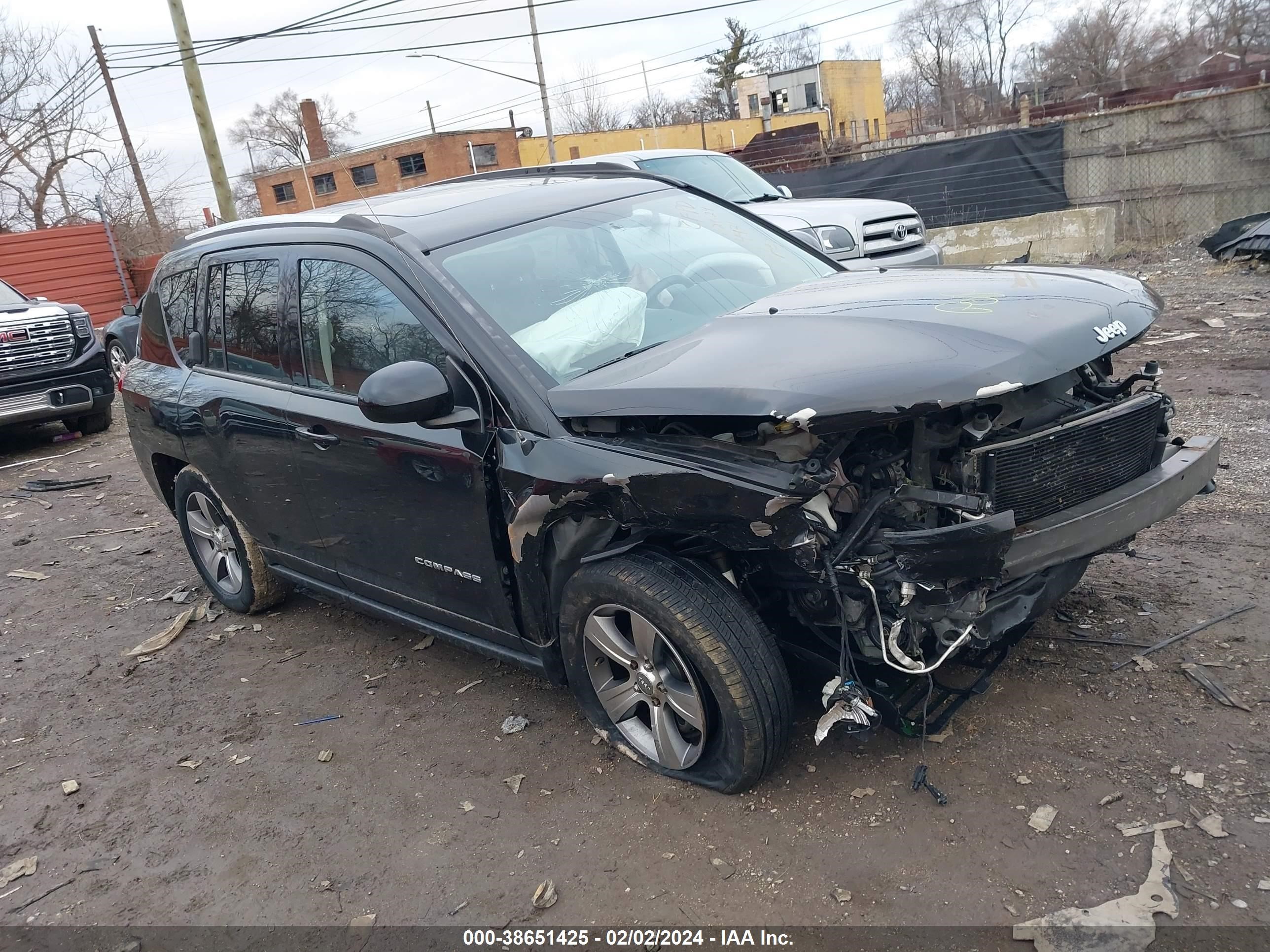 2016 Jeep Compass High Altitude Edition vin: 1C4NJDEBXGD764431