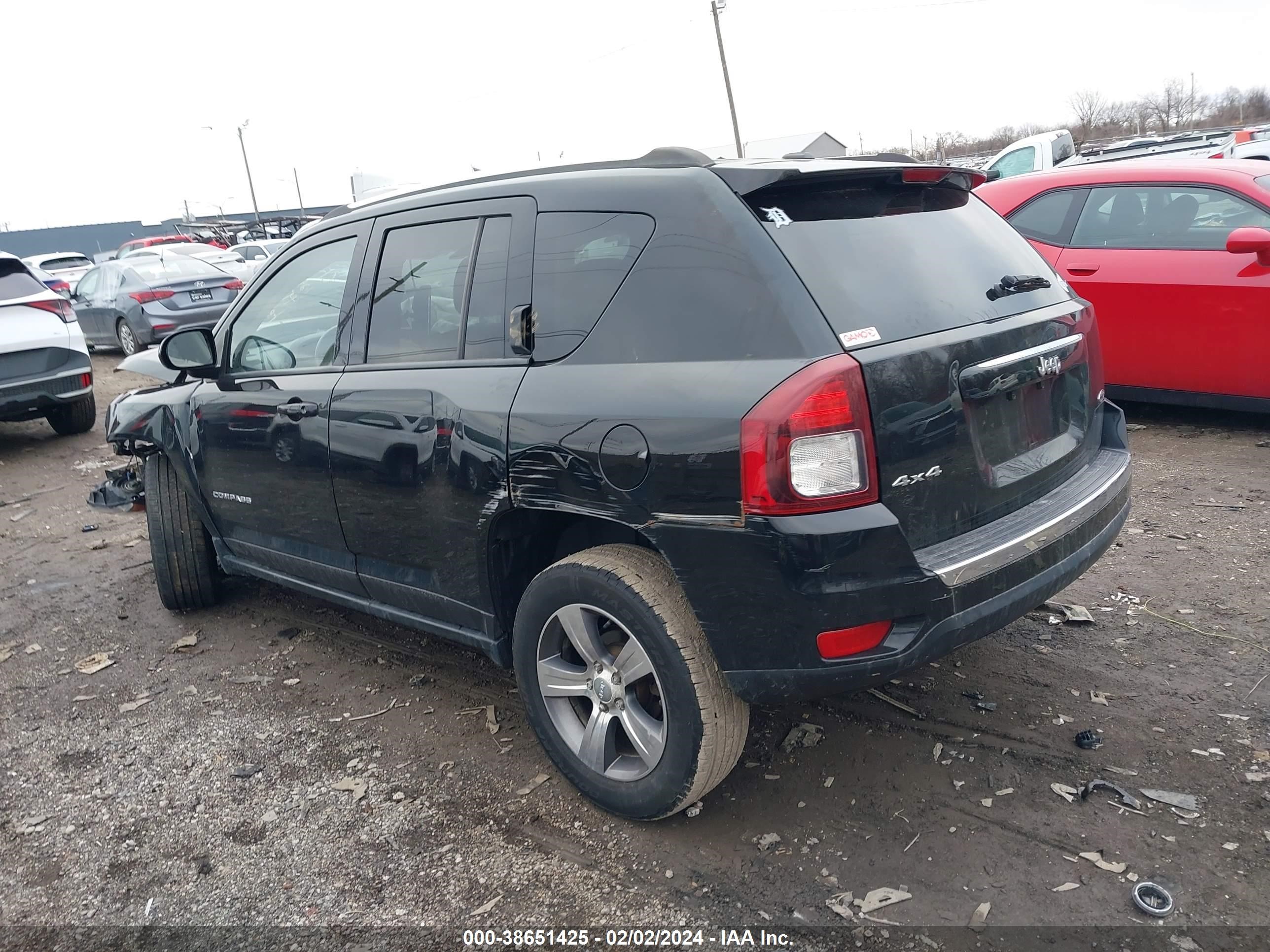 2016 Jeep Compass High Altitude Edition vin: 1C4NJDEBXGD764431