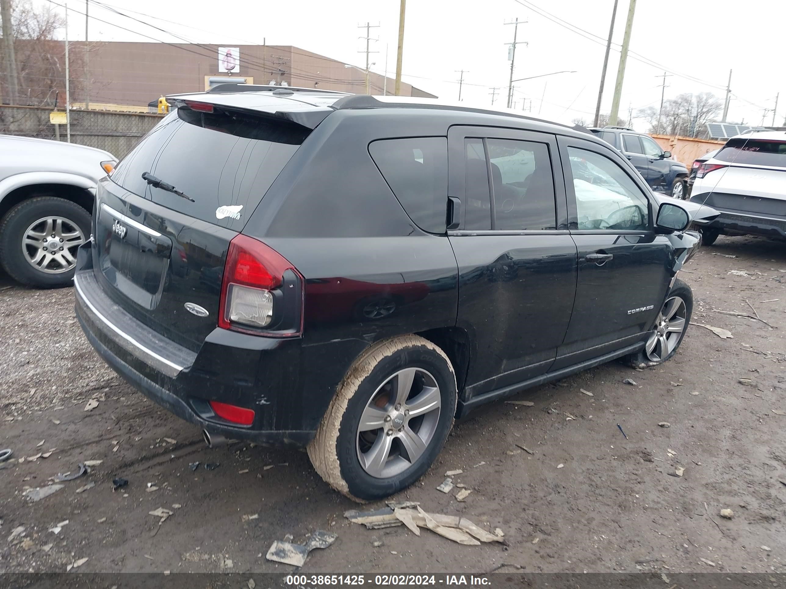 2016 Jeep Compass High Altitude Edition vin: 1C4NJDEBXGD764431