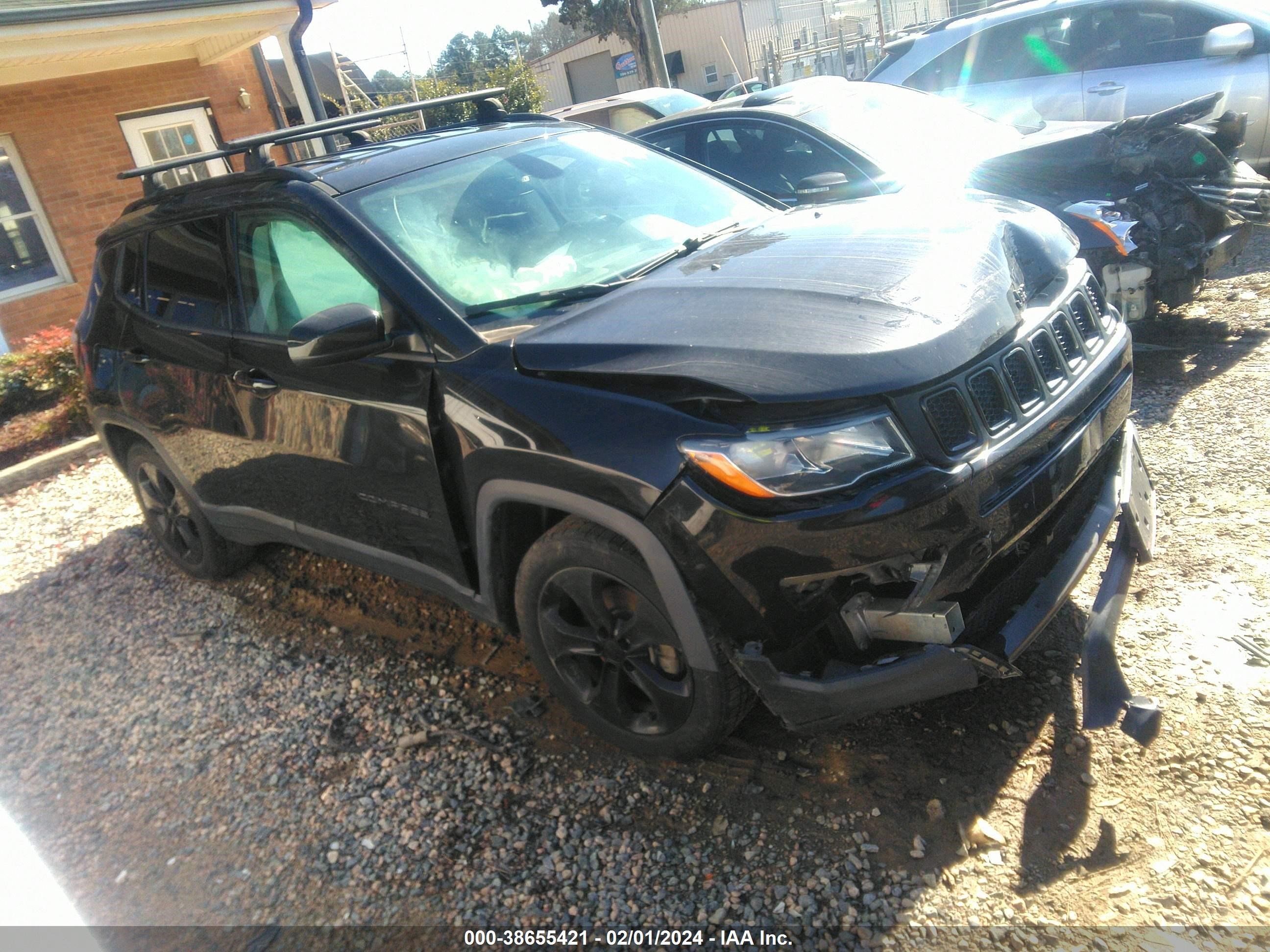 2020 Jeep Compass Altitude Fwd vin: 3C4NJCBB4LT105280