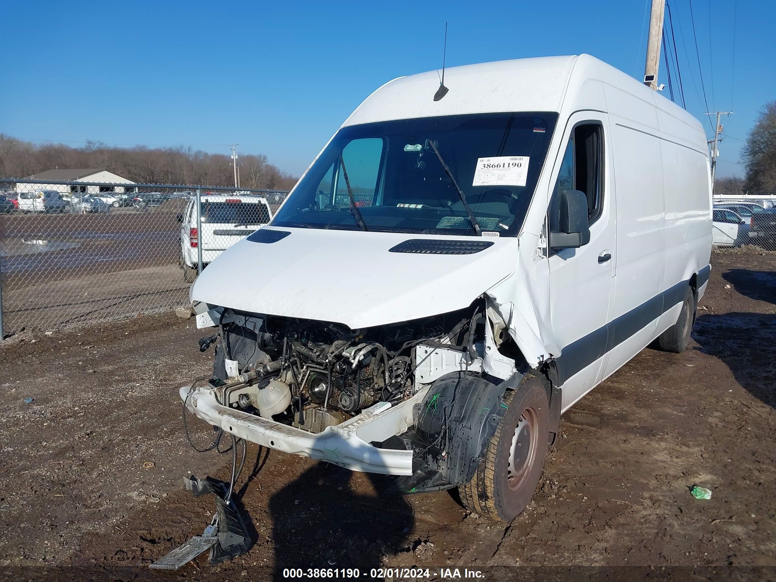 2021 Mercedes-Benz Sprinter 2500 High Roof I4 vin: W1W40CHY4MT055640