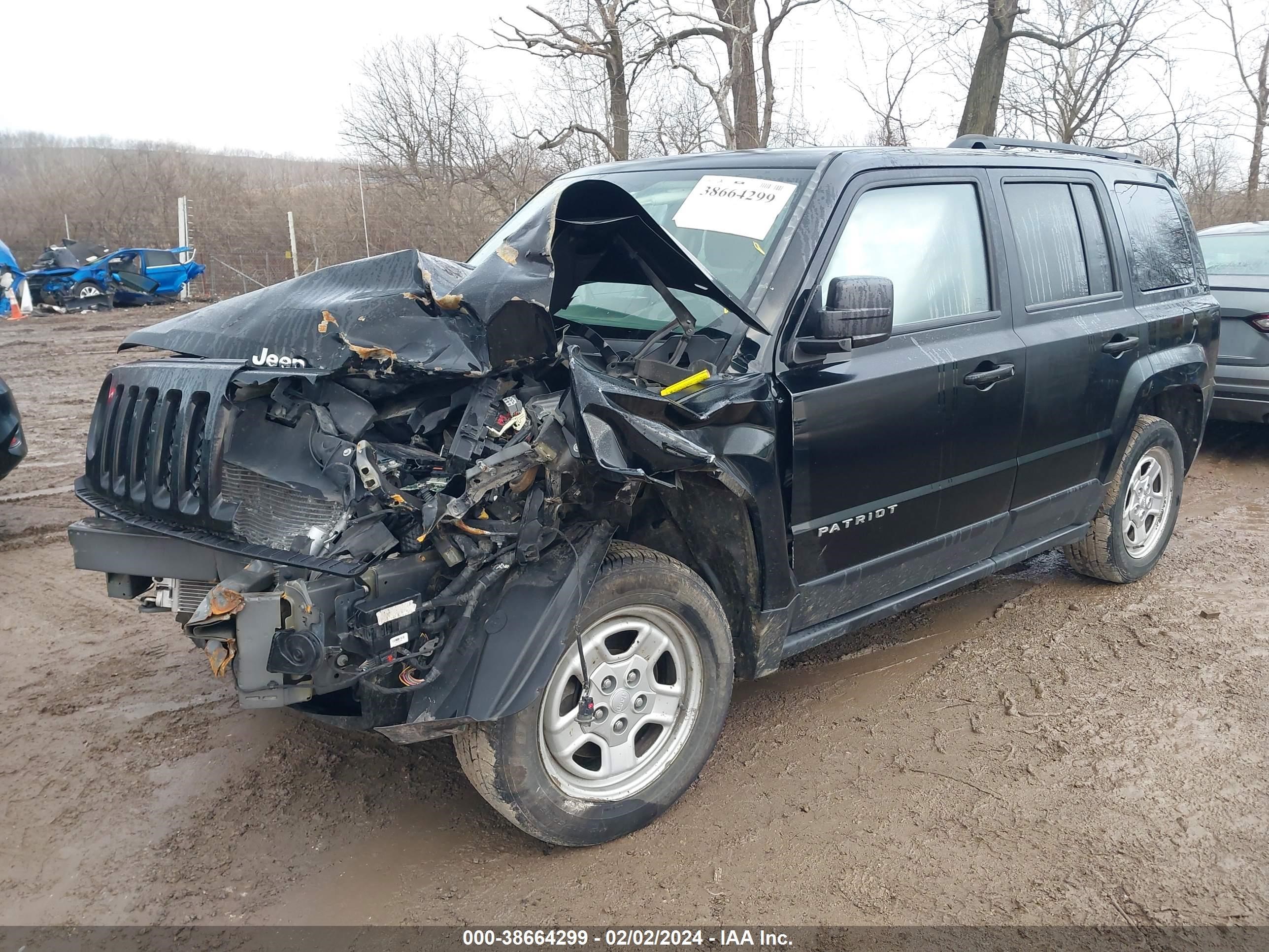 2015 Jeep Patriot Sport vin: 1C4NJPBB2FD387758