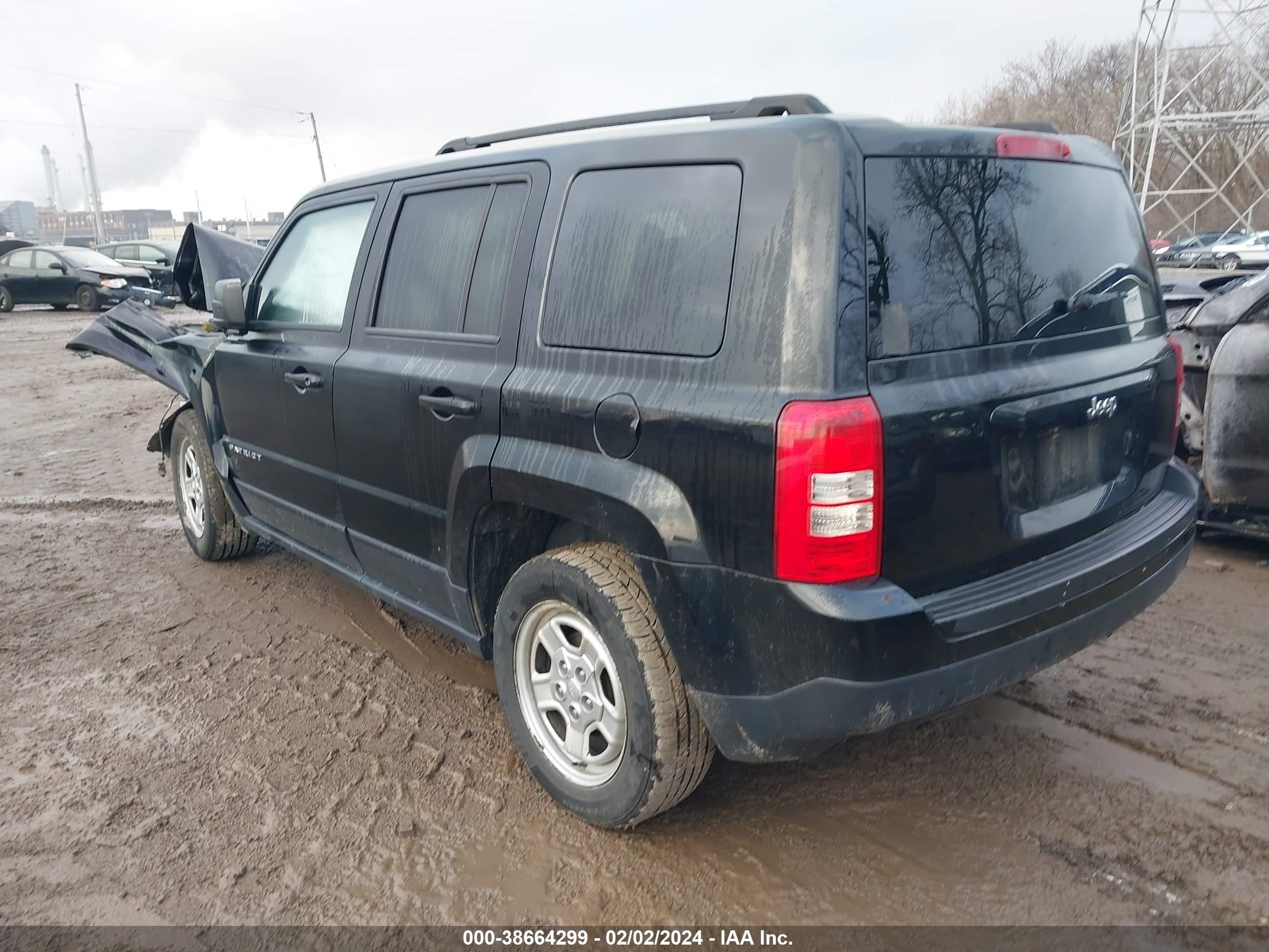 2015 Jeep Patriot Sport vin: 1C4NJPBB2FD387758