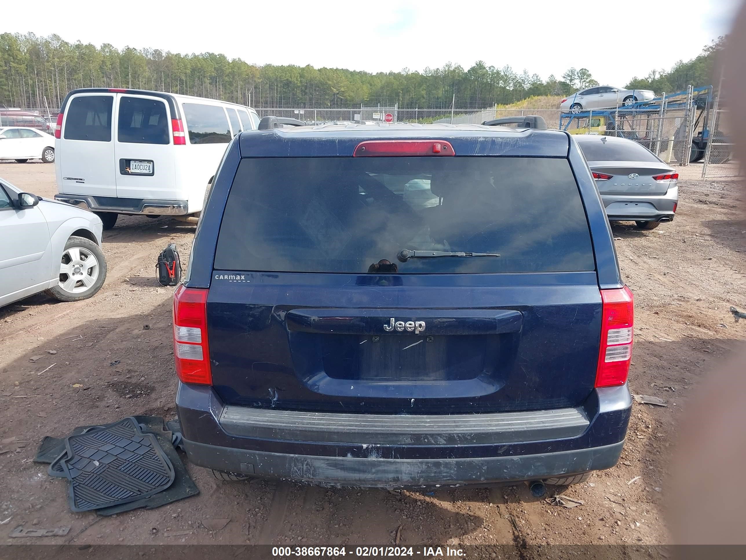 2015 Jeep Patriot Sport vin: 1C4NJPBAXFD124179