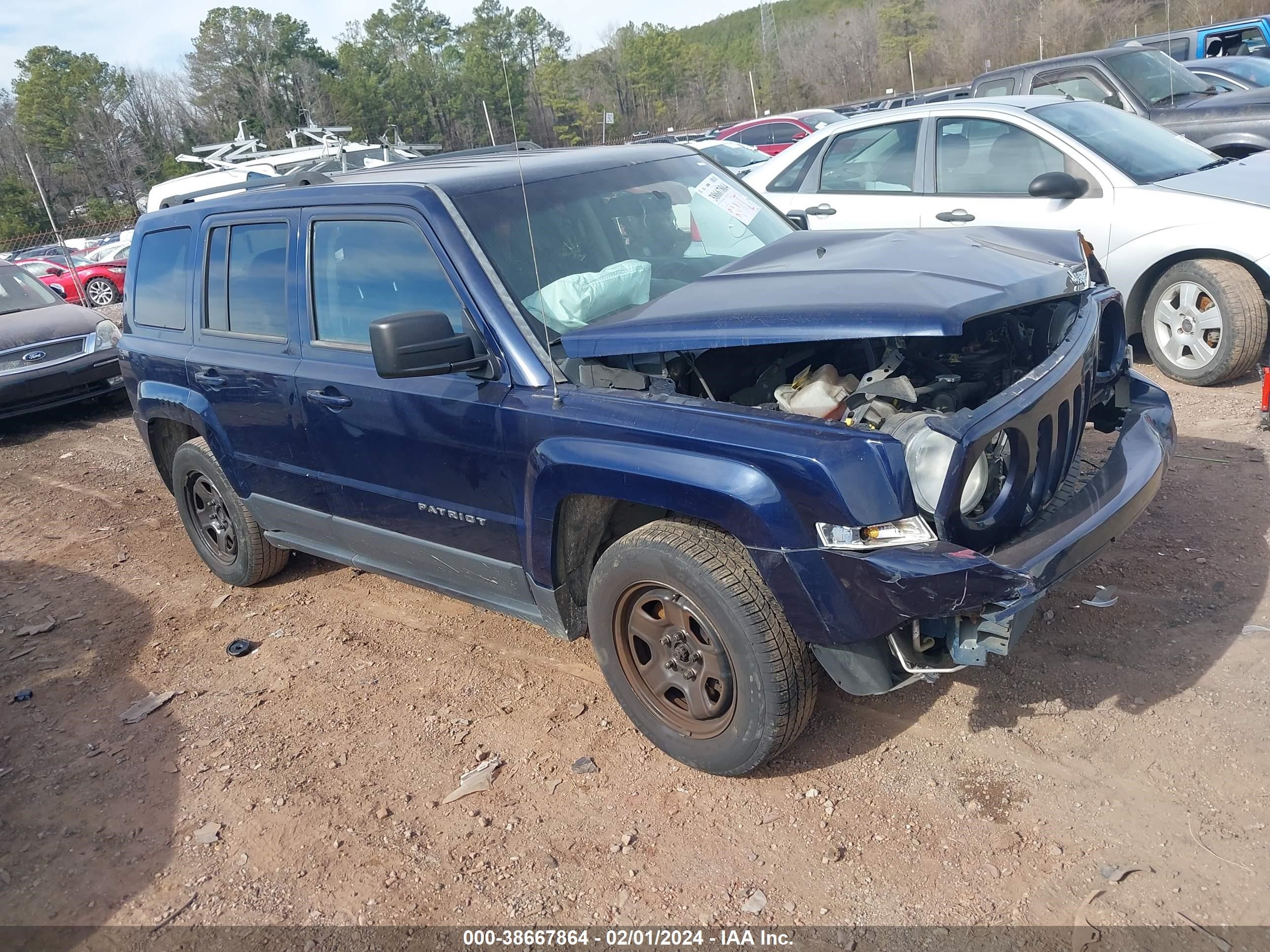 2015 Jeep Patriot Sport vin: 1C4NJPBAXFD124179