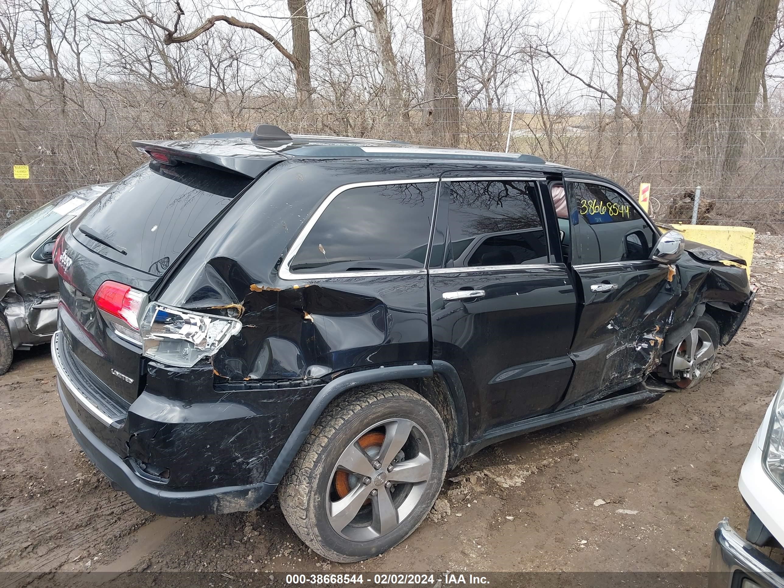 2015 Jeep Grand Cherokee Limited vin: 1C4RJFBG2FC943094