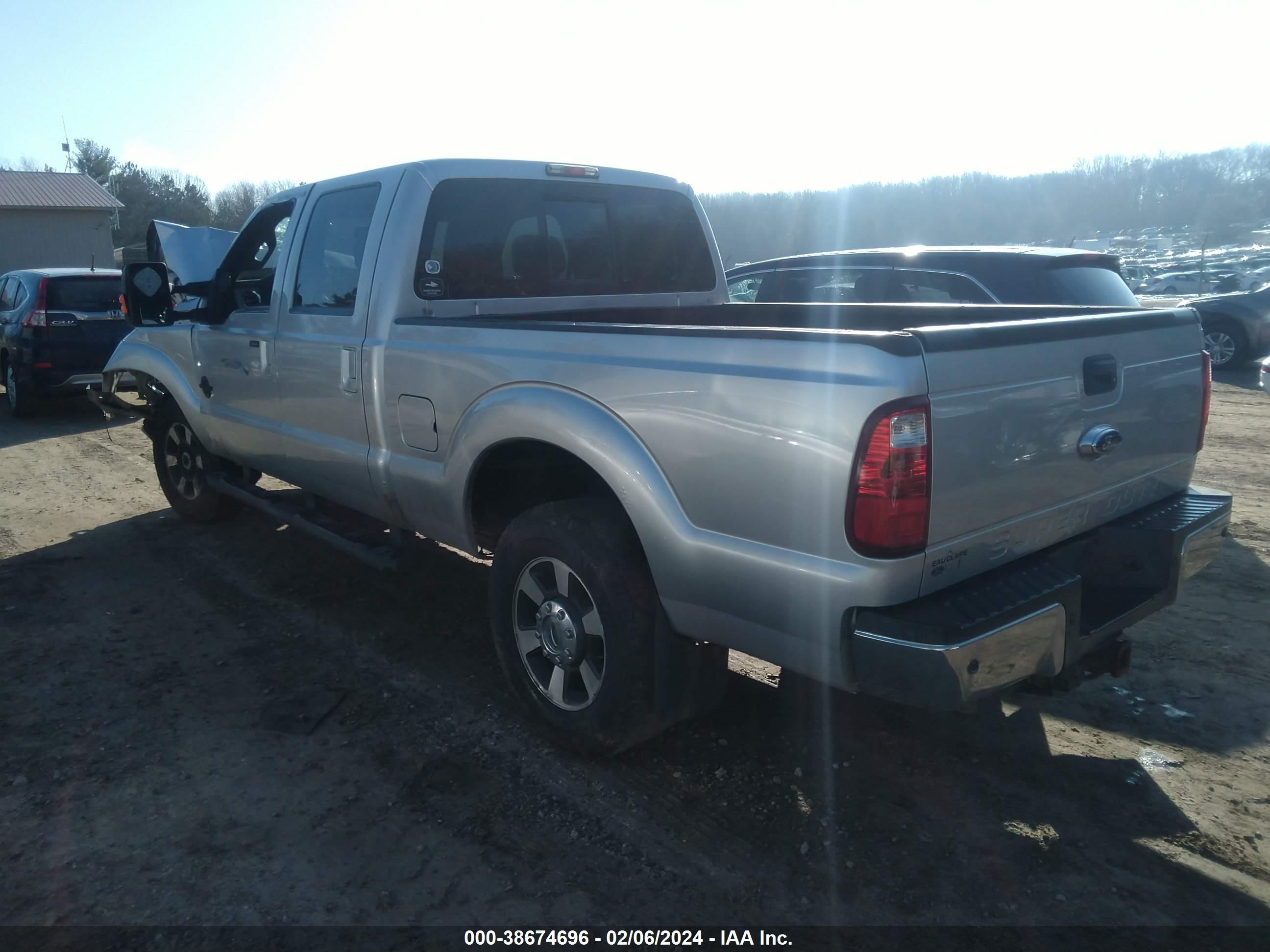 2013 Ford F-250 Lariat vin: 1FT7W2BT6DEA11741