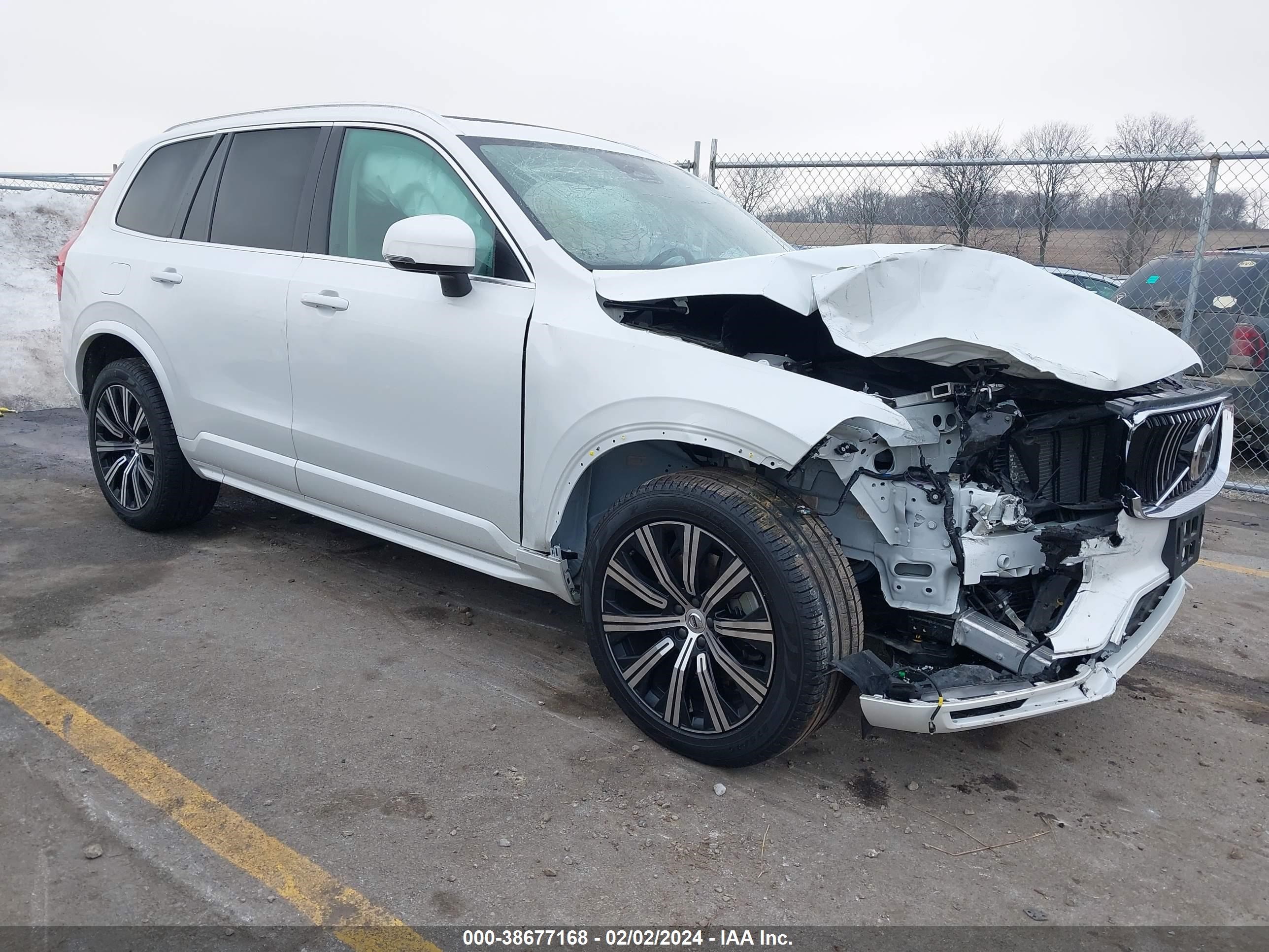 2023 Volvo Xc90 B5 Core vin: YV4L12PV7P1941454