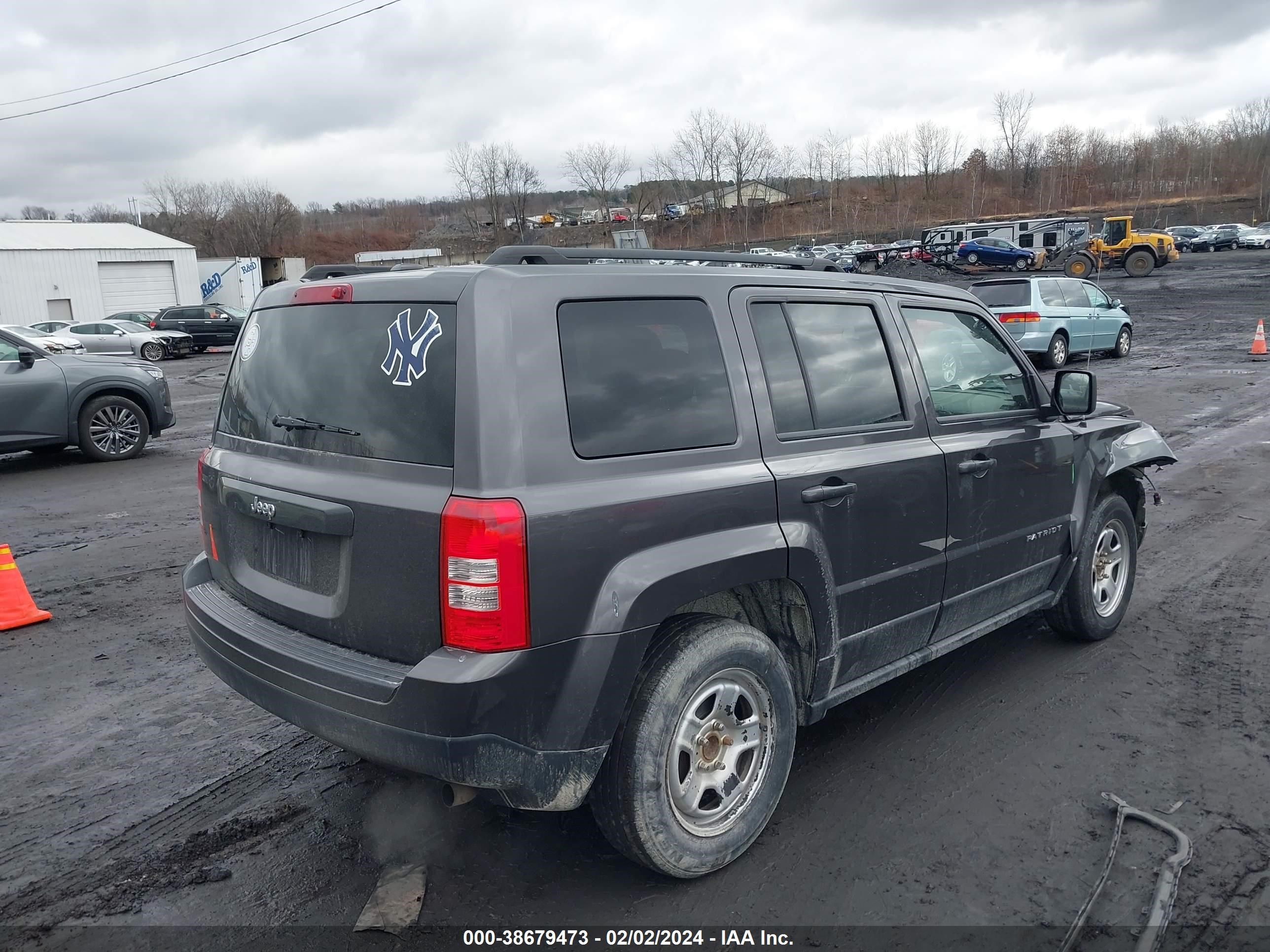 2014 Jeep Patriot Sport vin: 1C4NJPBA4ED887488