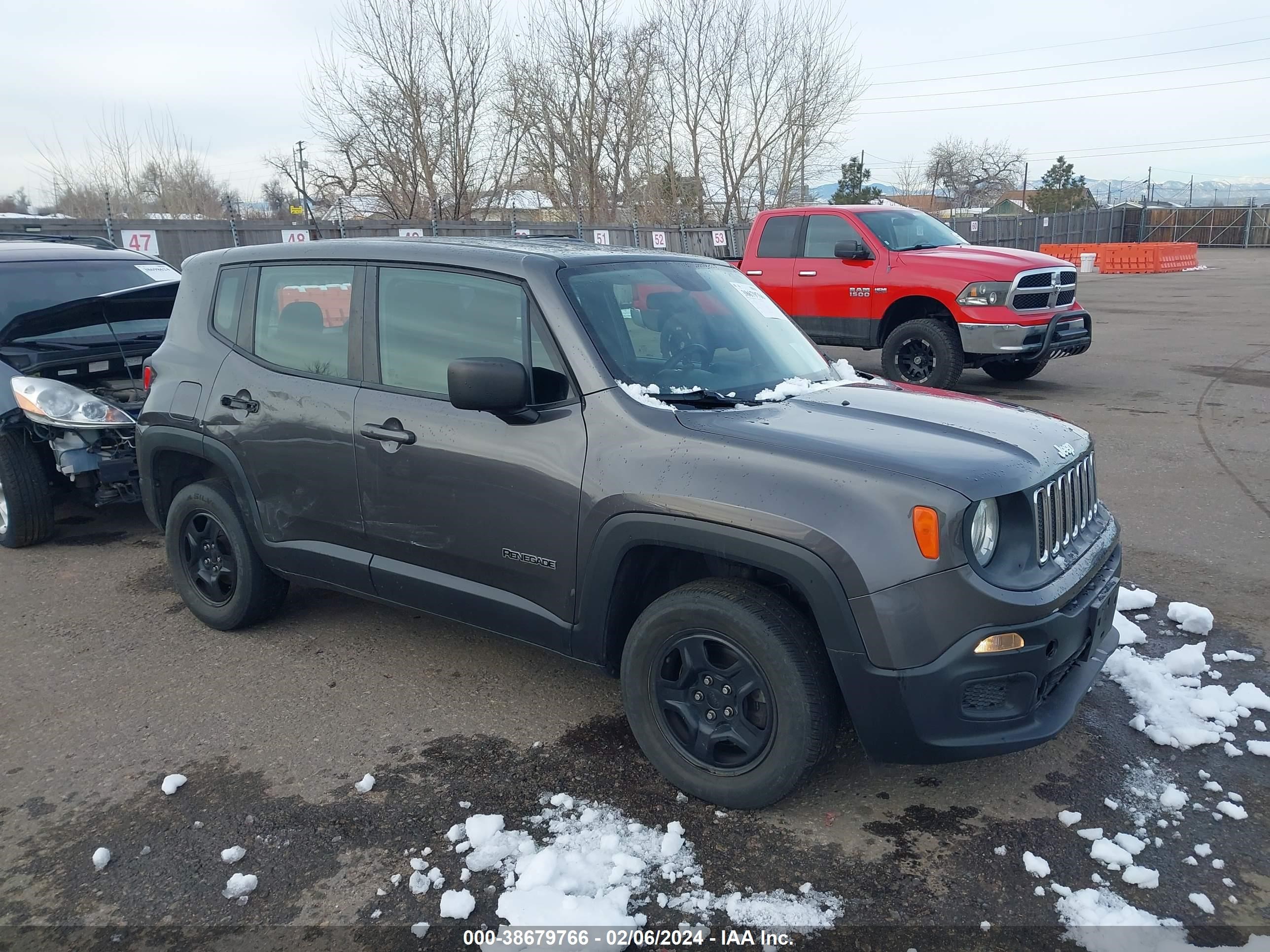 2016 Jeep Renegade Sport vin: ZACCJBAT4GPD30775