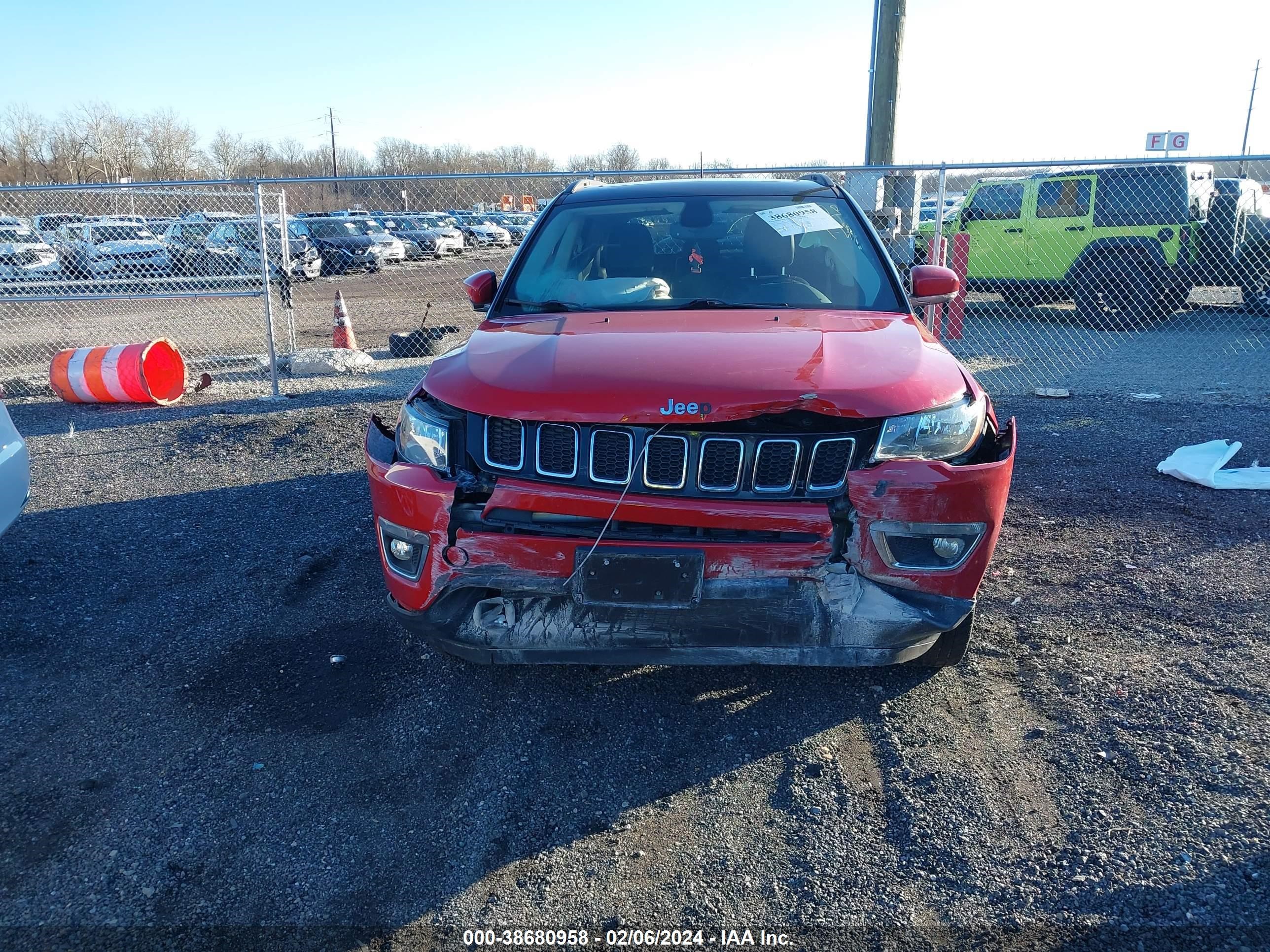 2018 Jeep Compass Limited 4X4 vin: 3C4NJDCBXJT437046