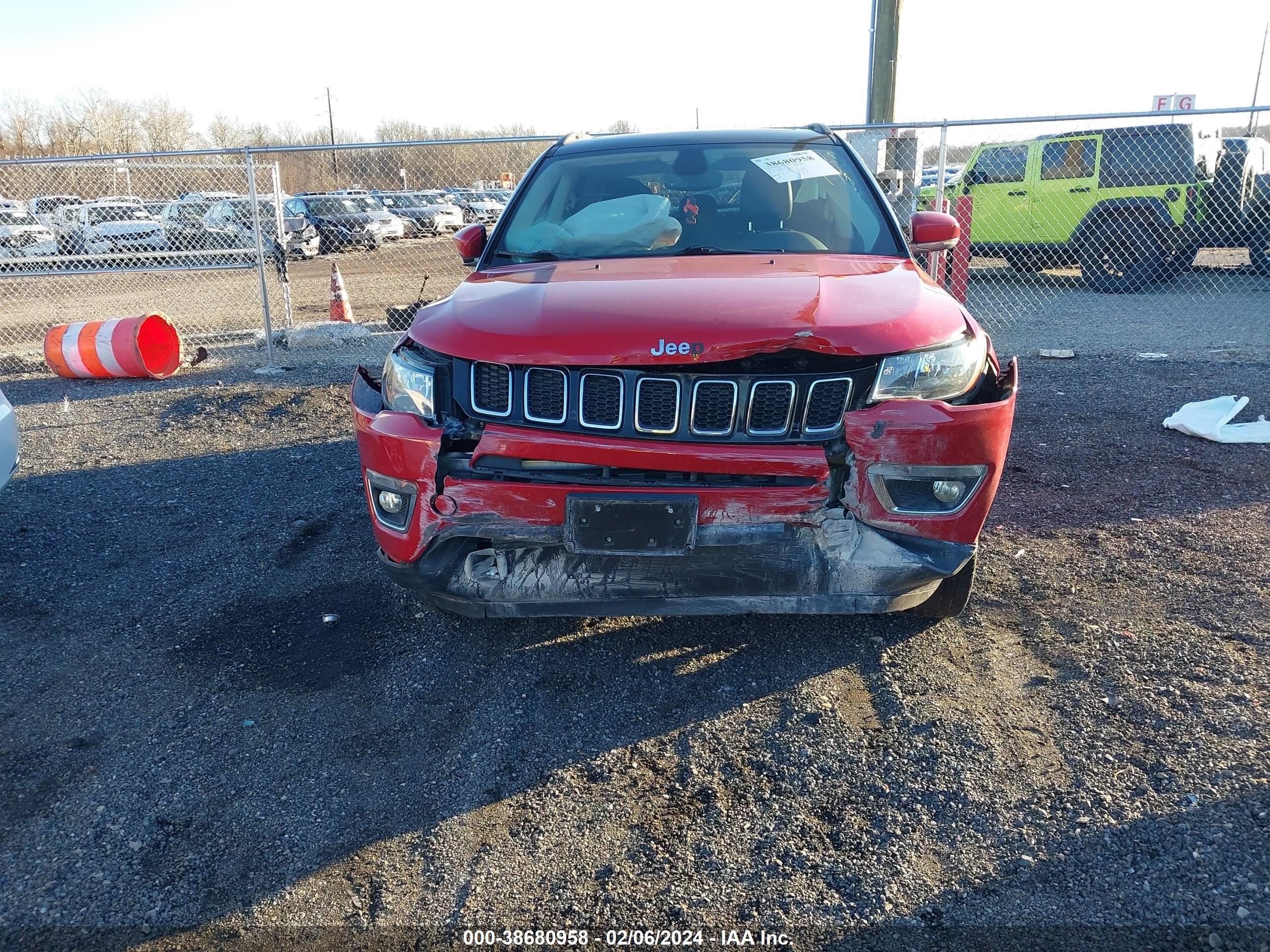 2018 Jeep Compass Limited 4X4 vin: 3C4NJDCBXJT437046