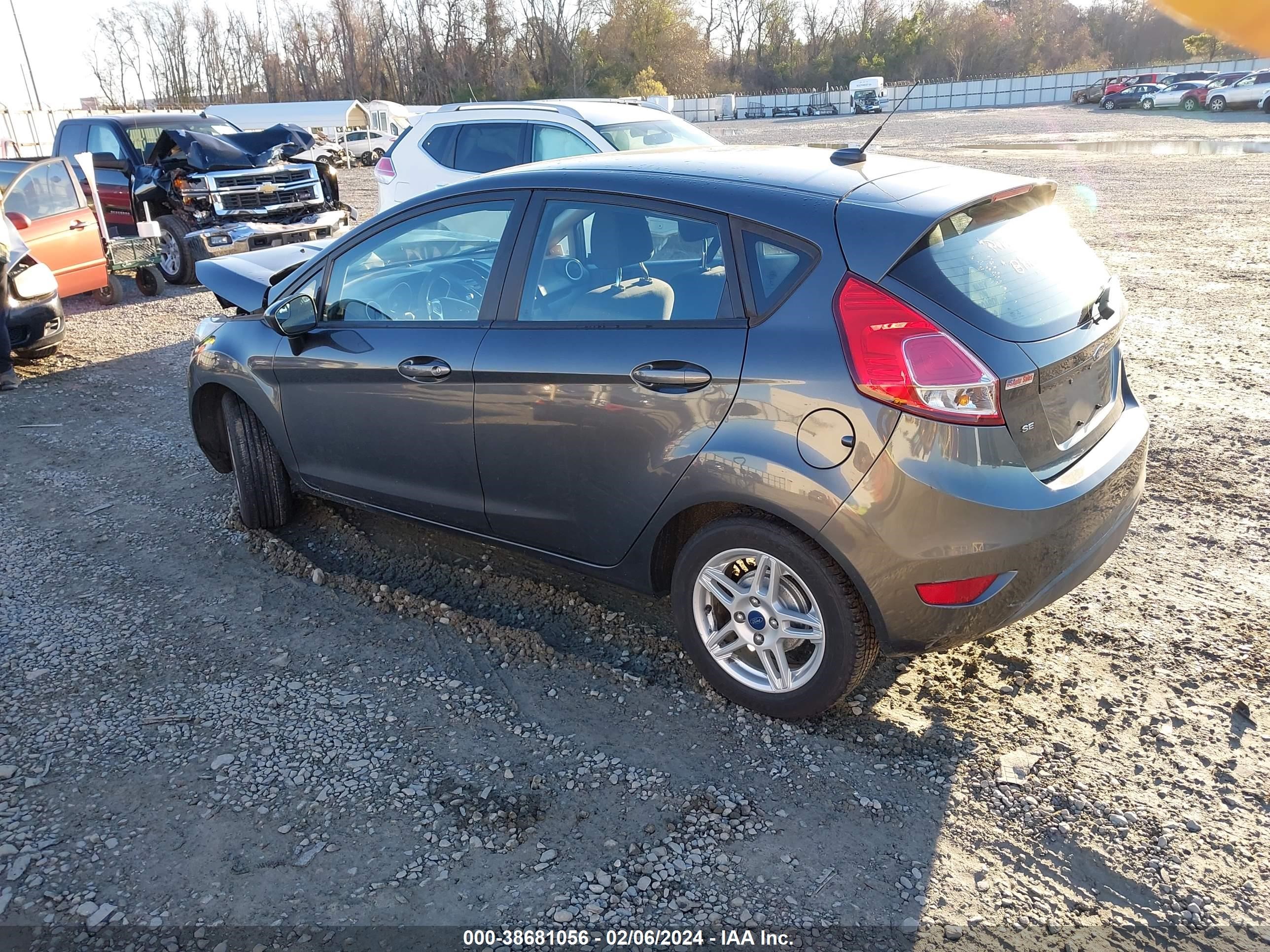 2017 Ford Fiesta Se vin: 3FADP4EJ5HM115368