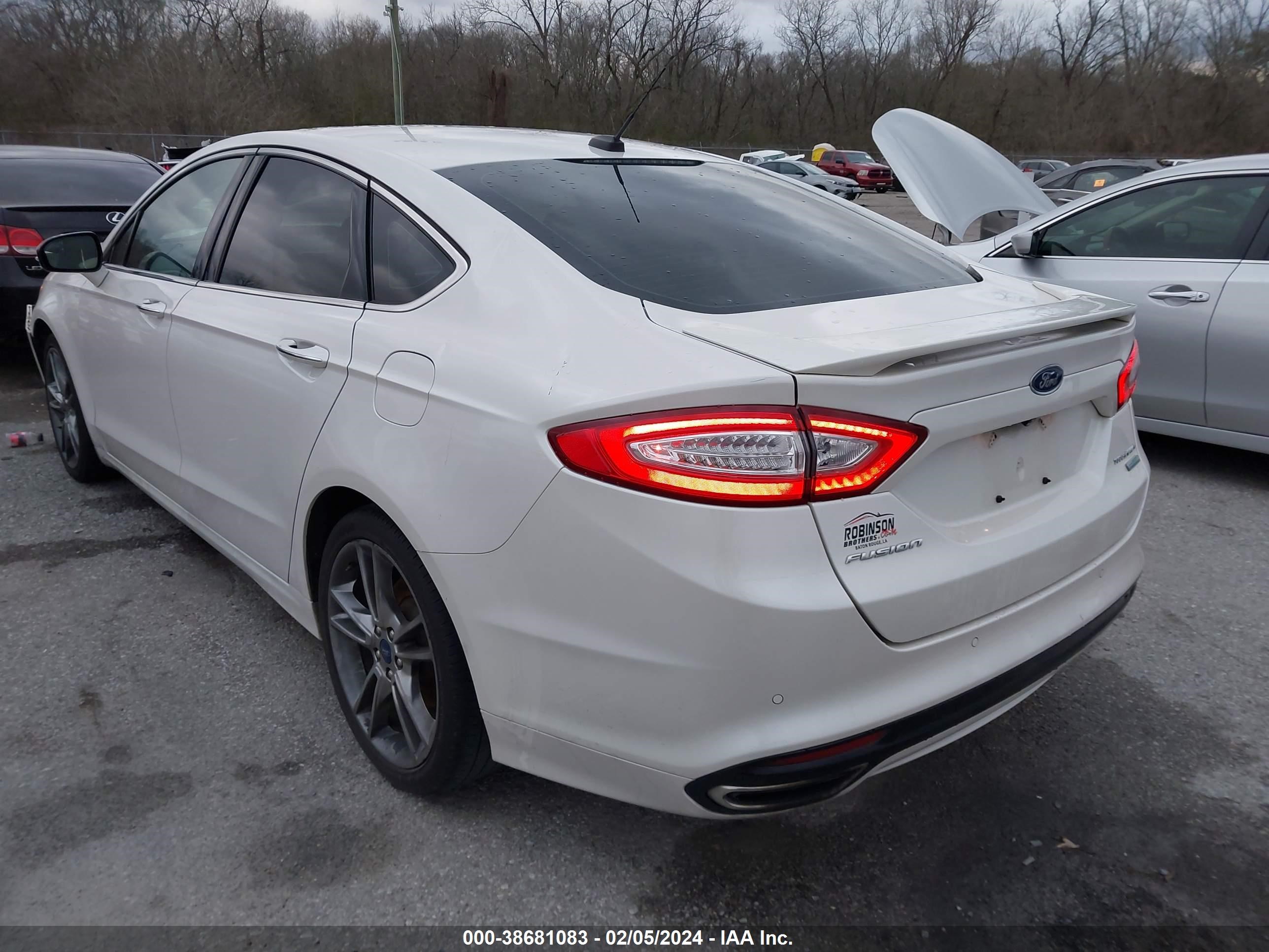 2015 Ford Fusion Titanium vin: 3FA6P0K97FR231395