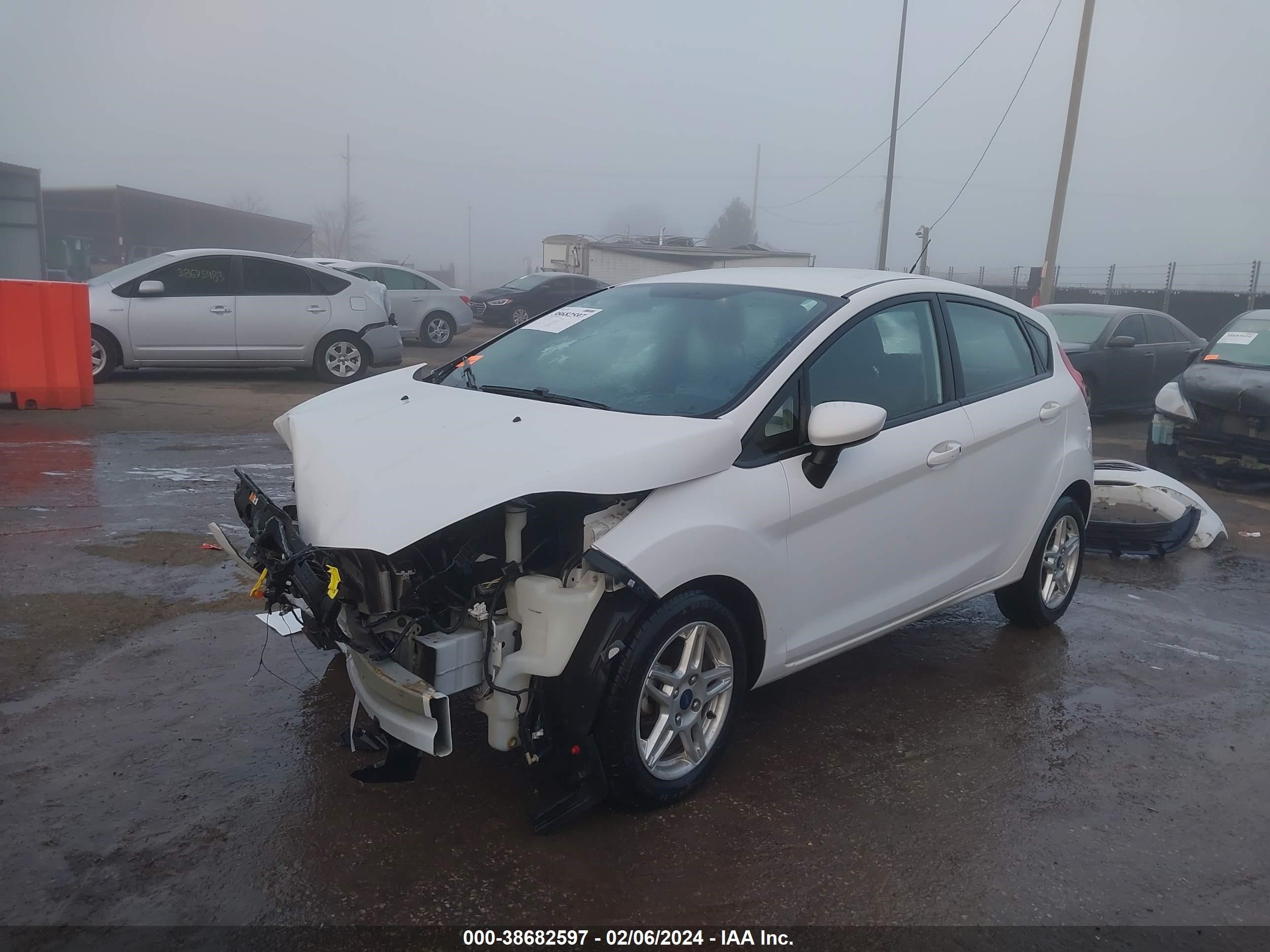 2019 Ford Fiesta Se vin: 3FADP4EJ3KM127305