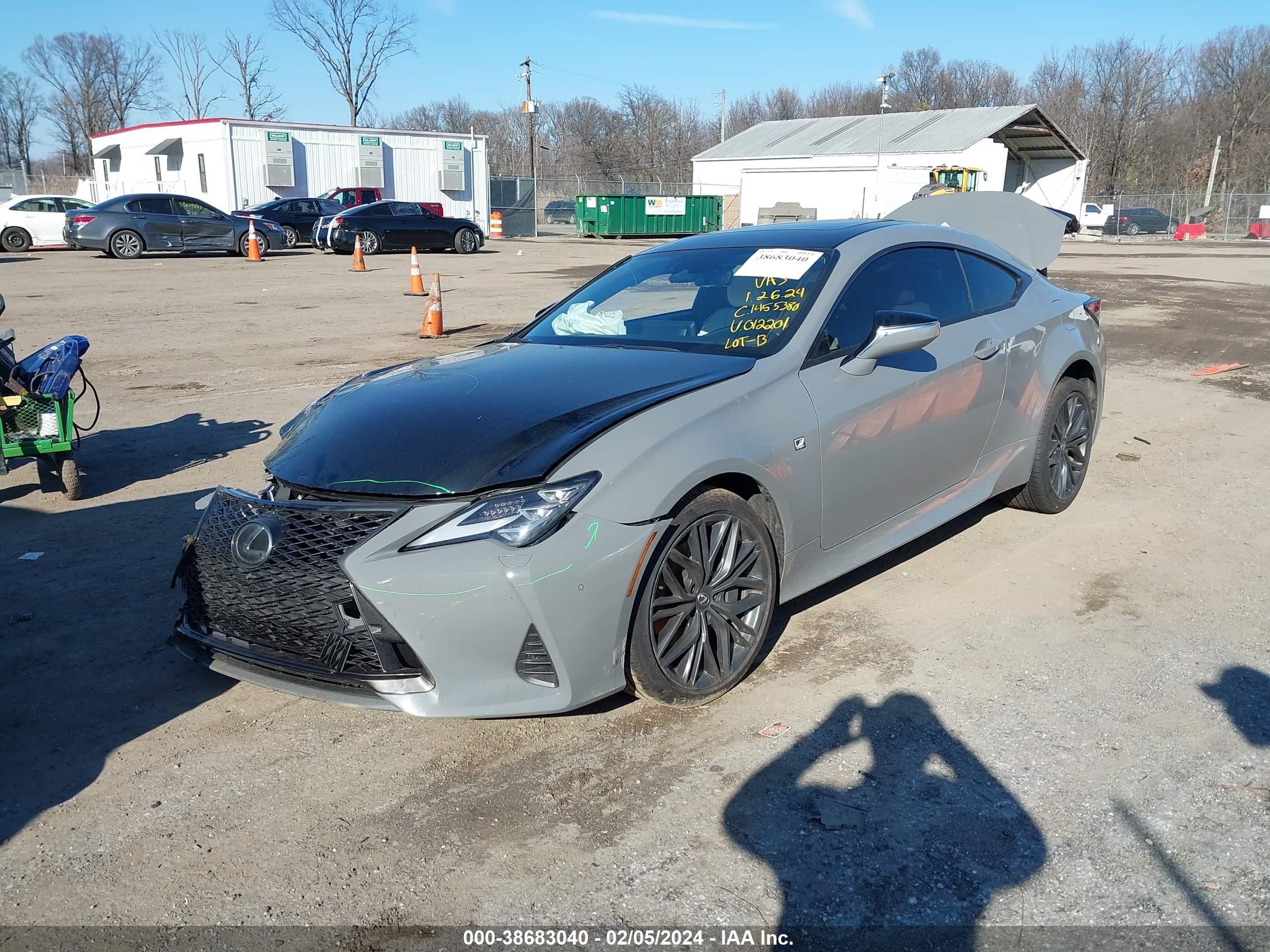 2023 Lexus Rc 350 F Sport vin: JTHGZ5DC0P5012201