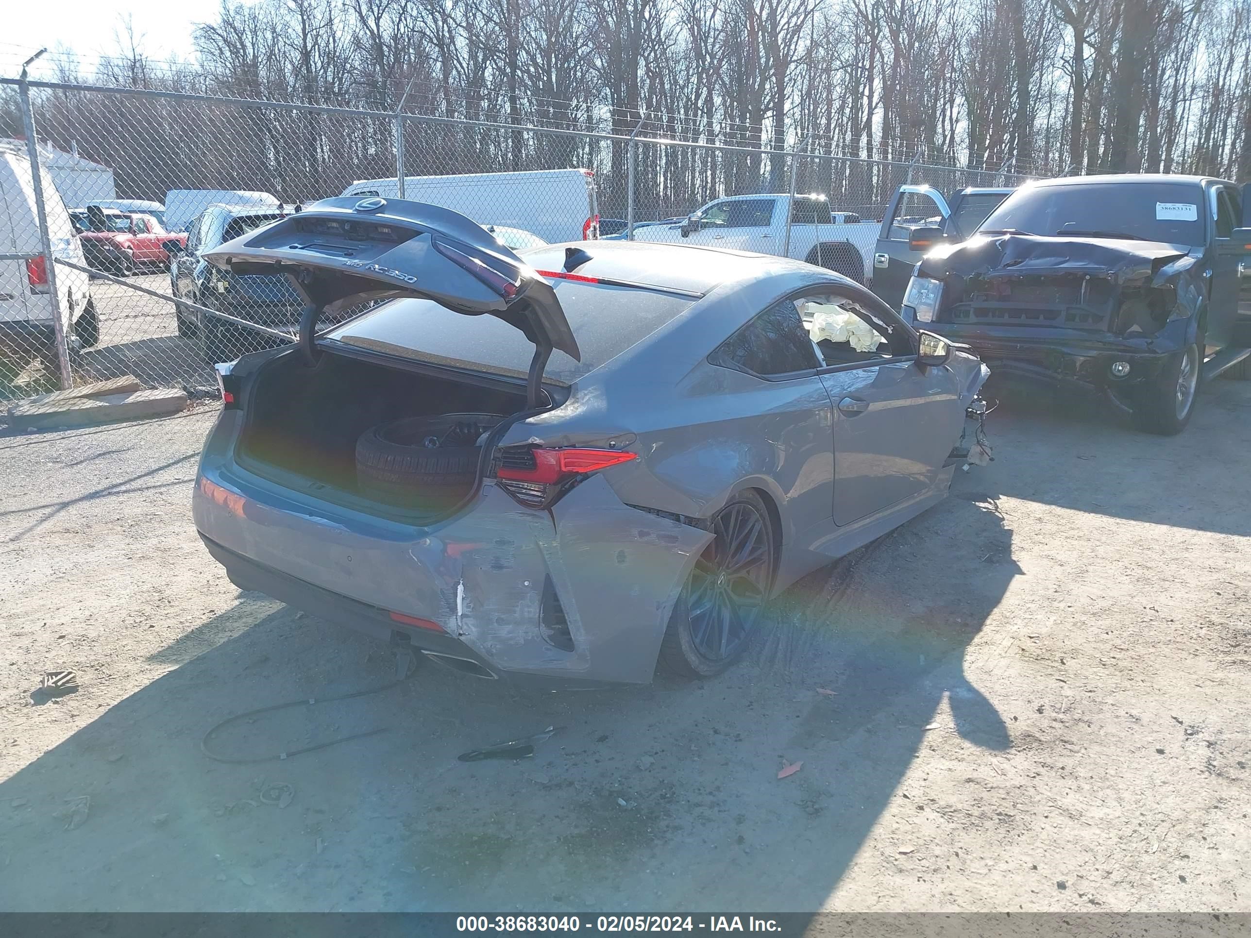 2023 Lexus Rc 350 F Sport vin: JTHGZ5DC0P5012201