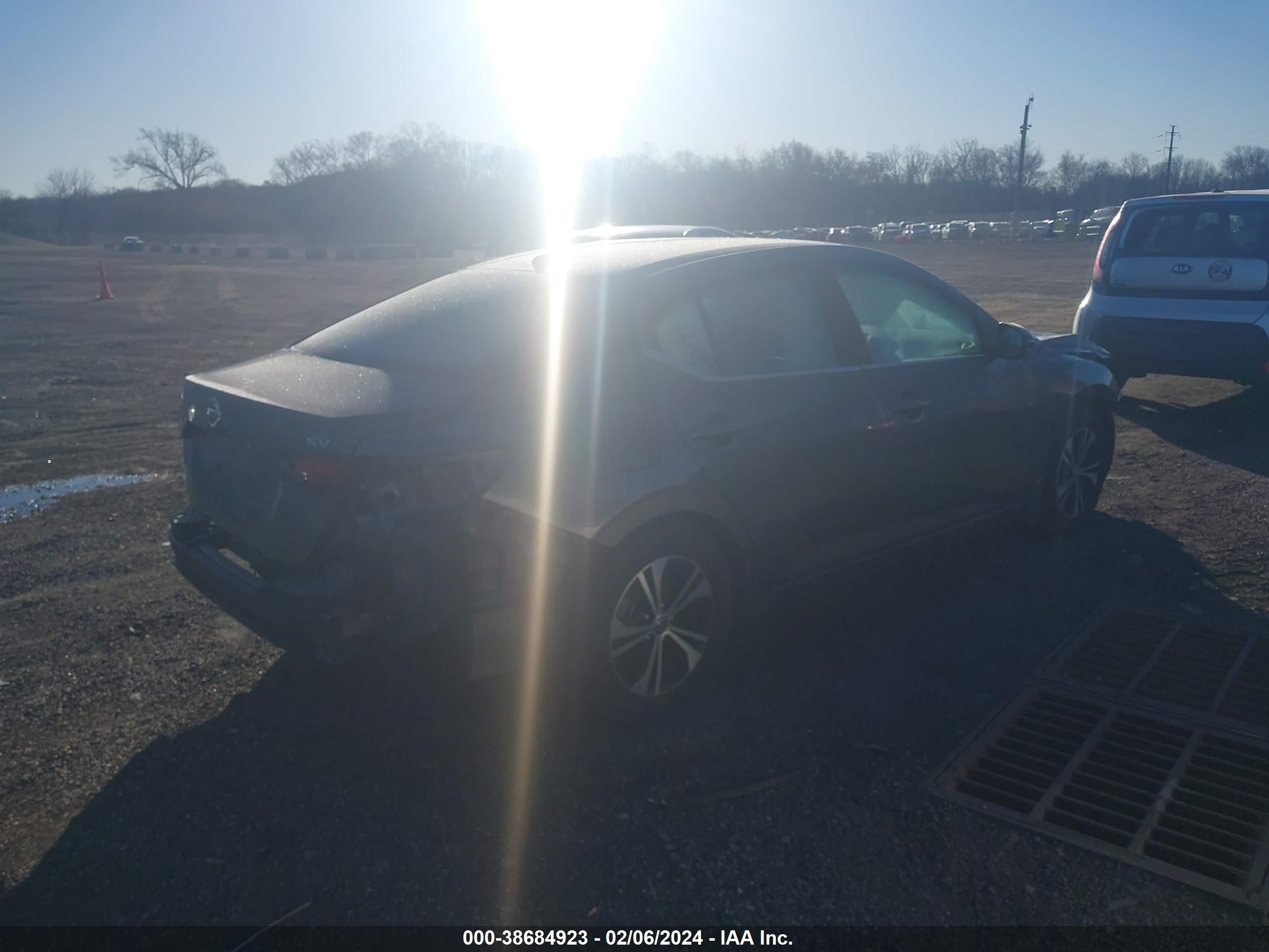 2020 Nissan Sentra Sv Xtronic Cvt vin: 3N1AB8CV5LY289278