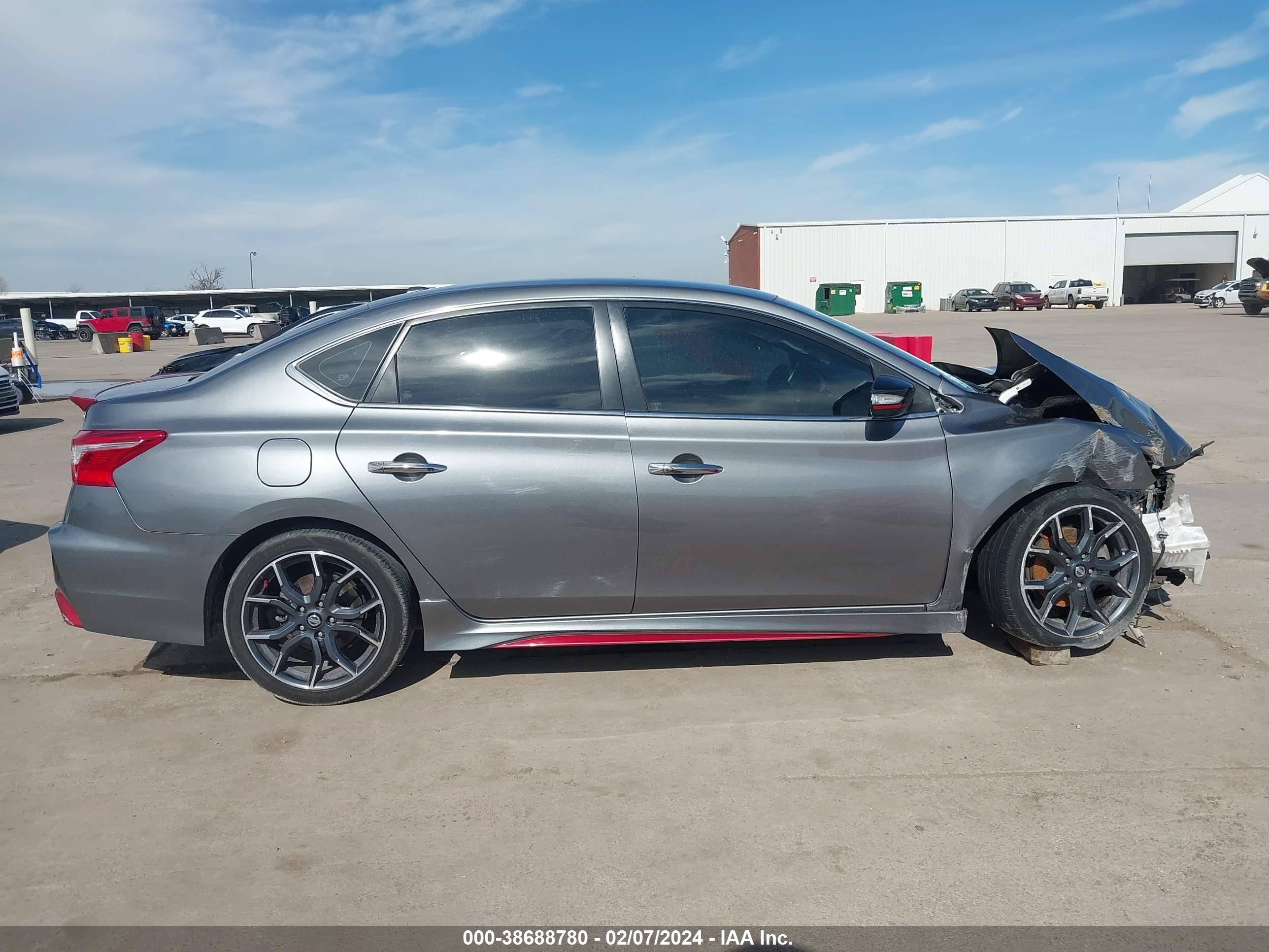 2017 Nissan Sentra Nismo vin: 3N1CB7AP5HY306336