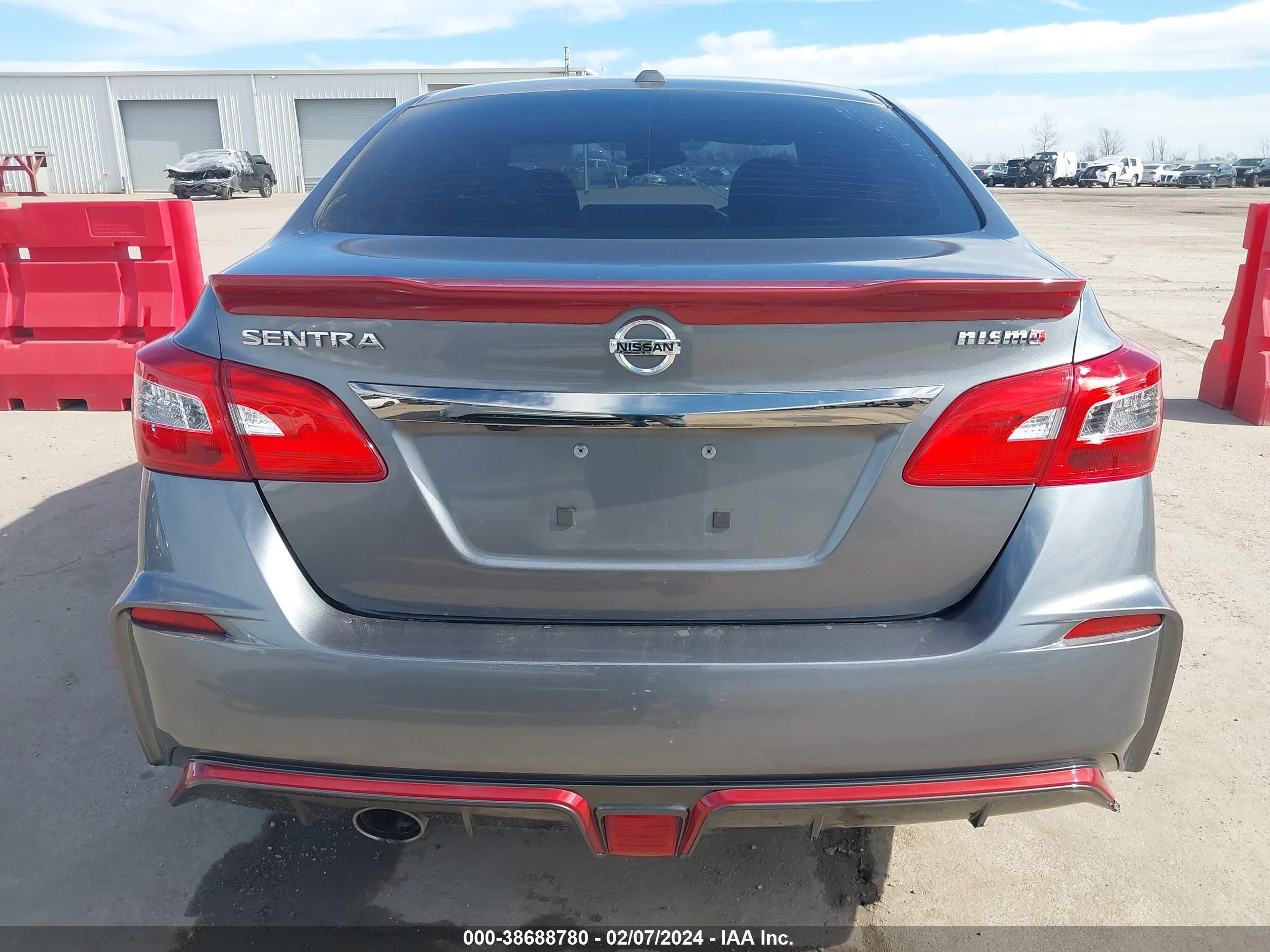 2017 Nissan Sentra Nismo vin: 3N1CB7AP5HY306336