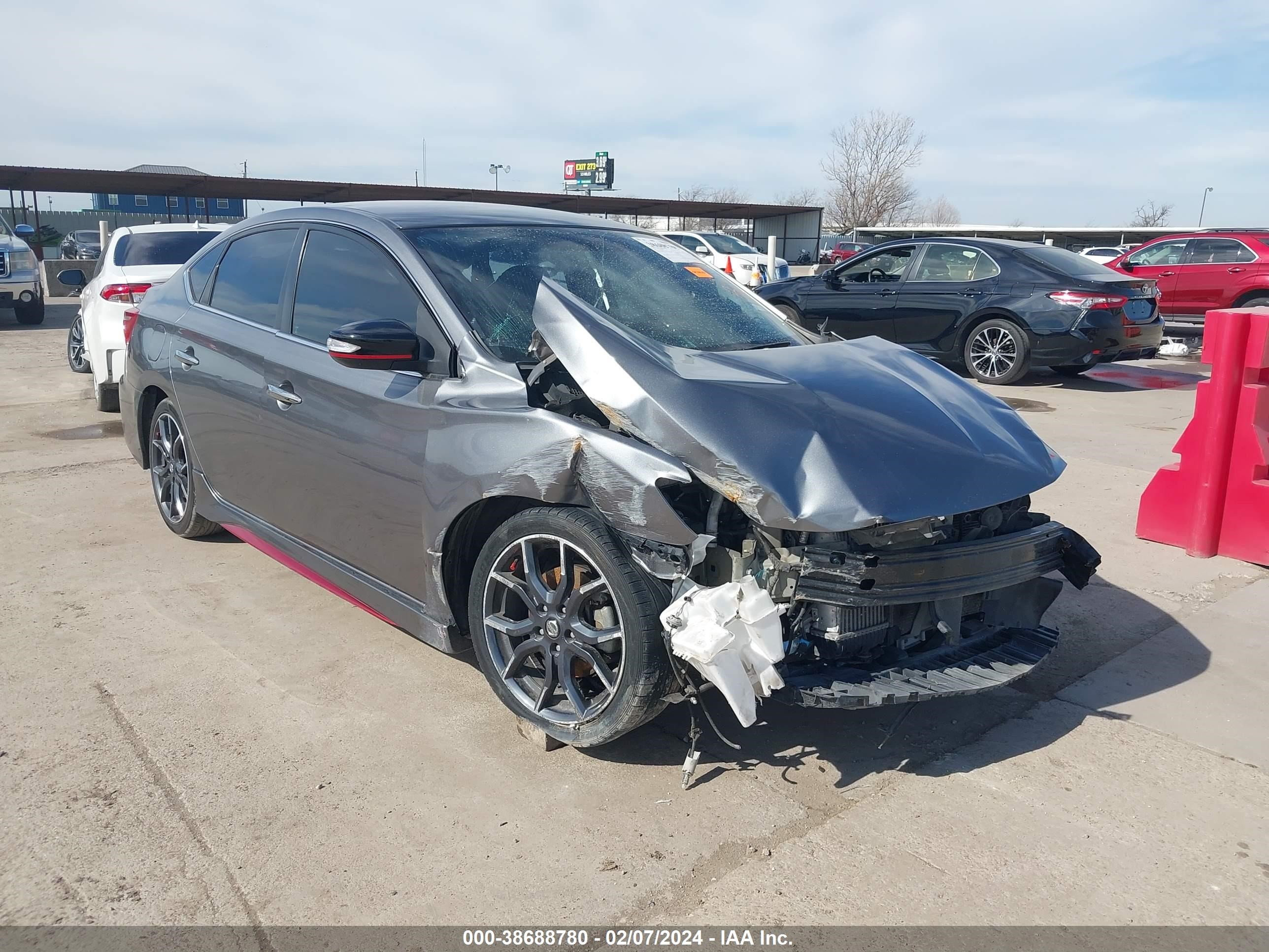 2017 Nissan Sentra Nismo vin: 3N1CB7AP5HY306336