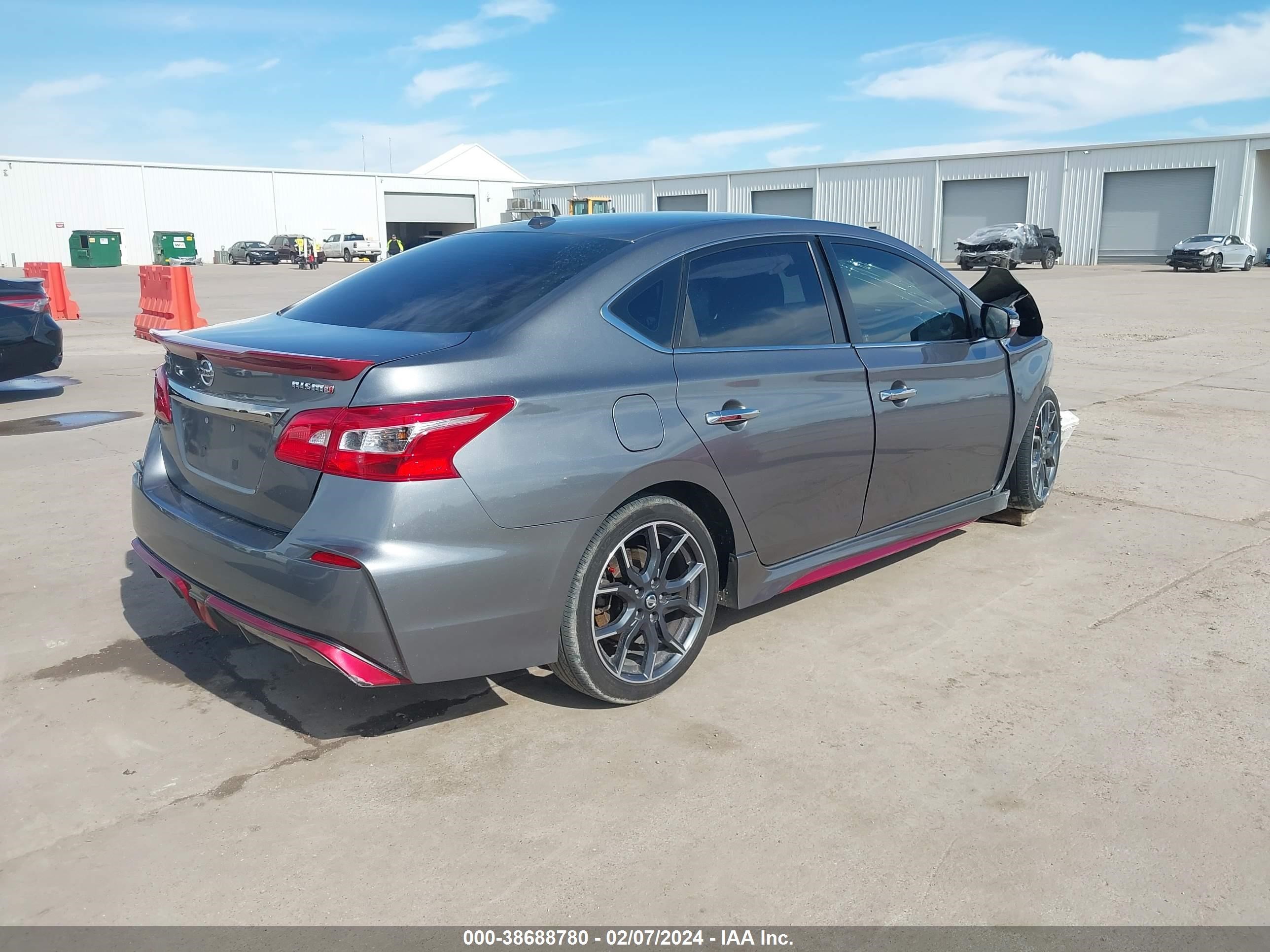 2017 Nissan Sentra Nismo vin: 3N1CB7AP5HY306336