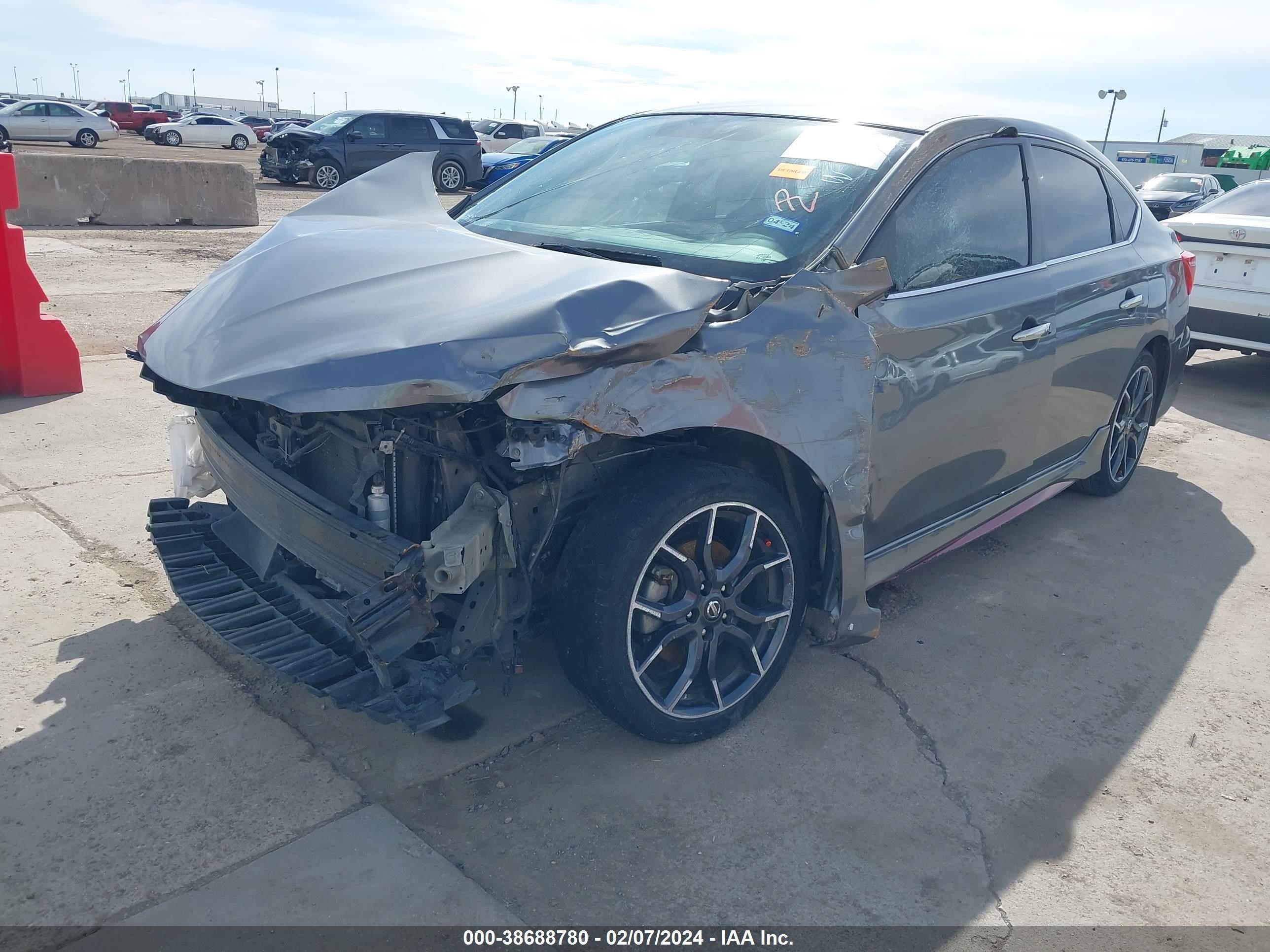 2017 Nissan Sentra Nismo vin: 3N1CB7AP5HY306336