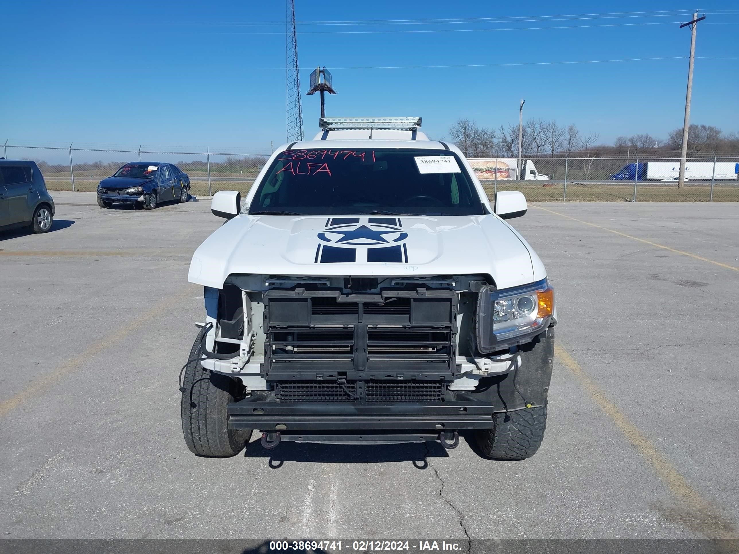 2021 GMC Canyon 2Wd Short Box Elevation vin: 1GTG5CEN1M1110240